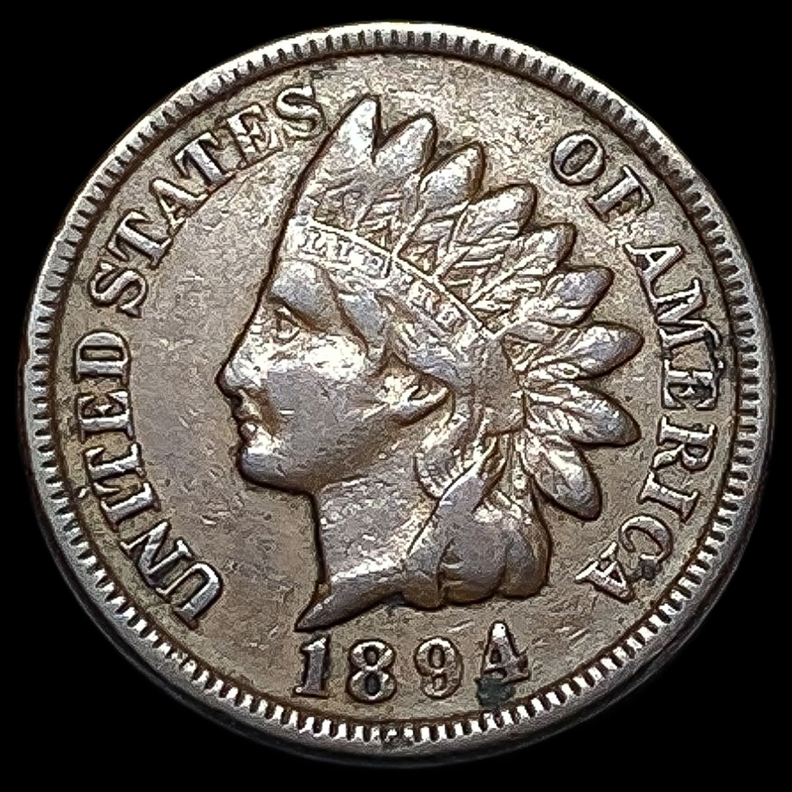 1894 Indian Head Cent NEARLY UNCIRCULATED (1 of 2)