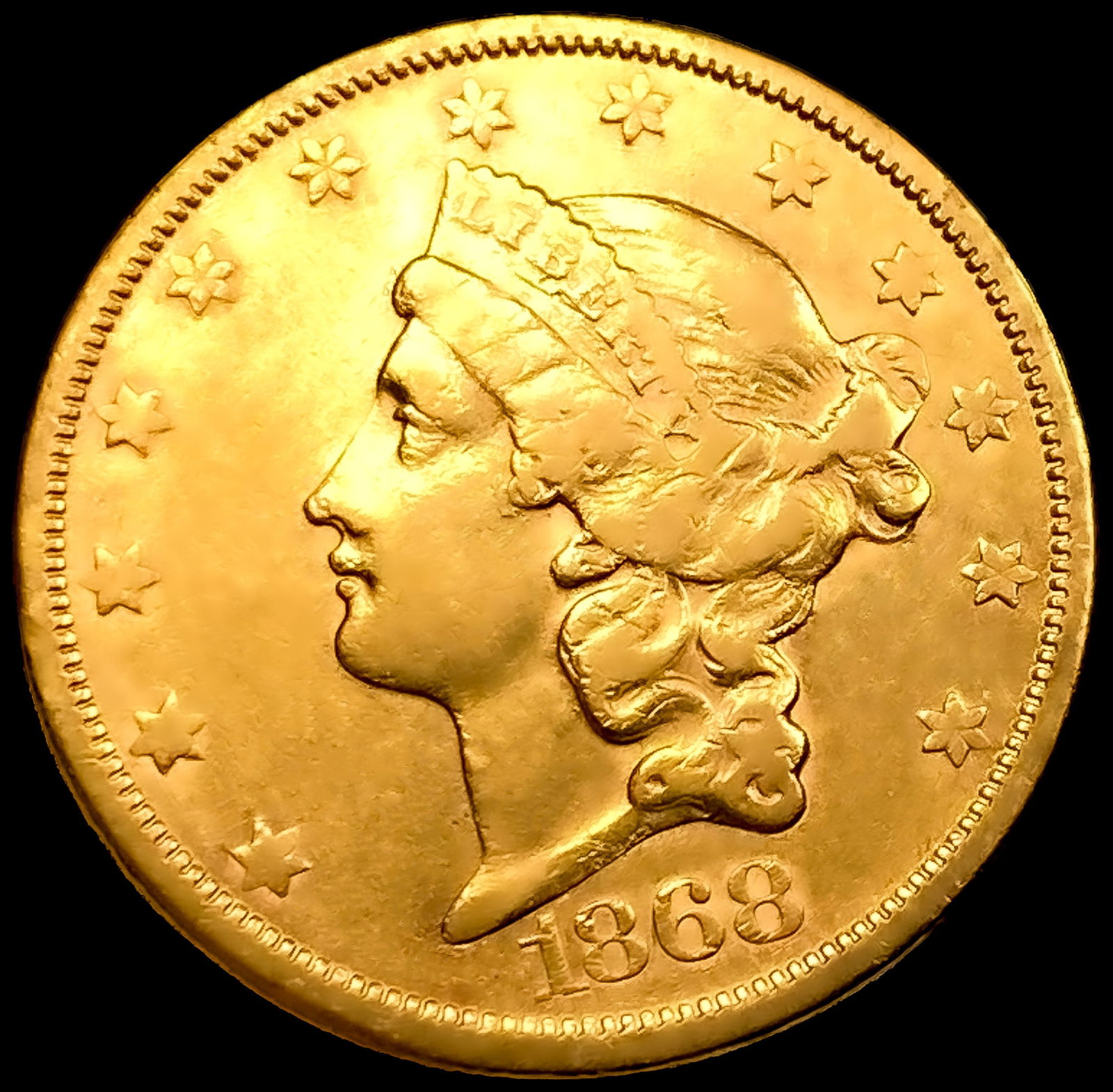 1869-S $20 Gold Double Eagle (1 of 2)
