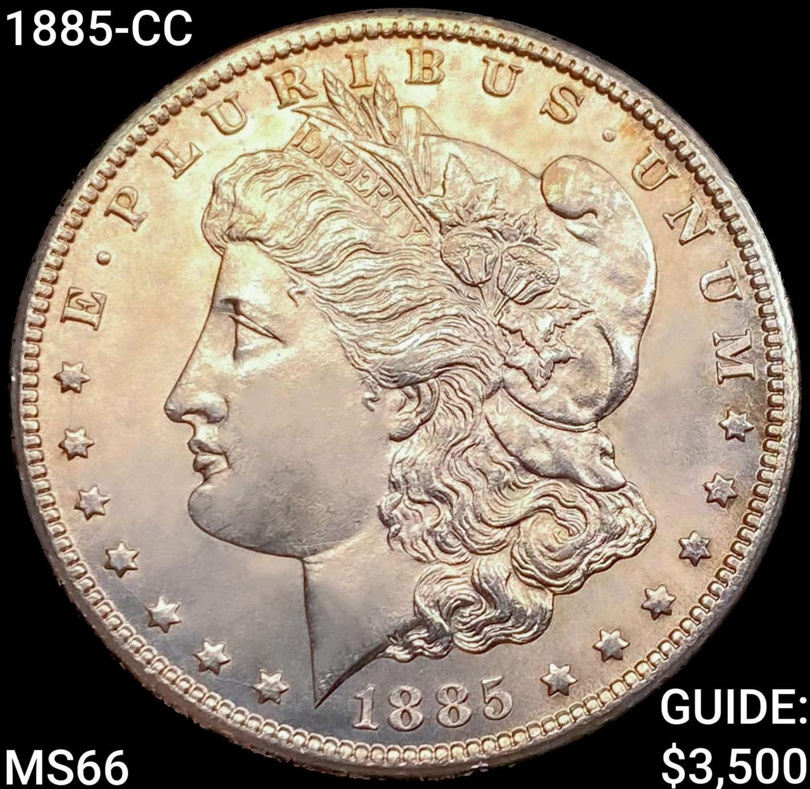 1885-CC Morgan Silver Dollar GEM BU (1 of 2)