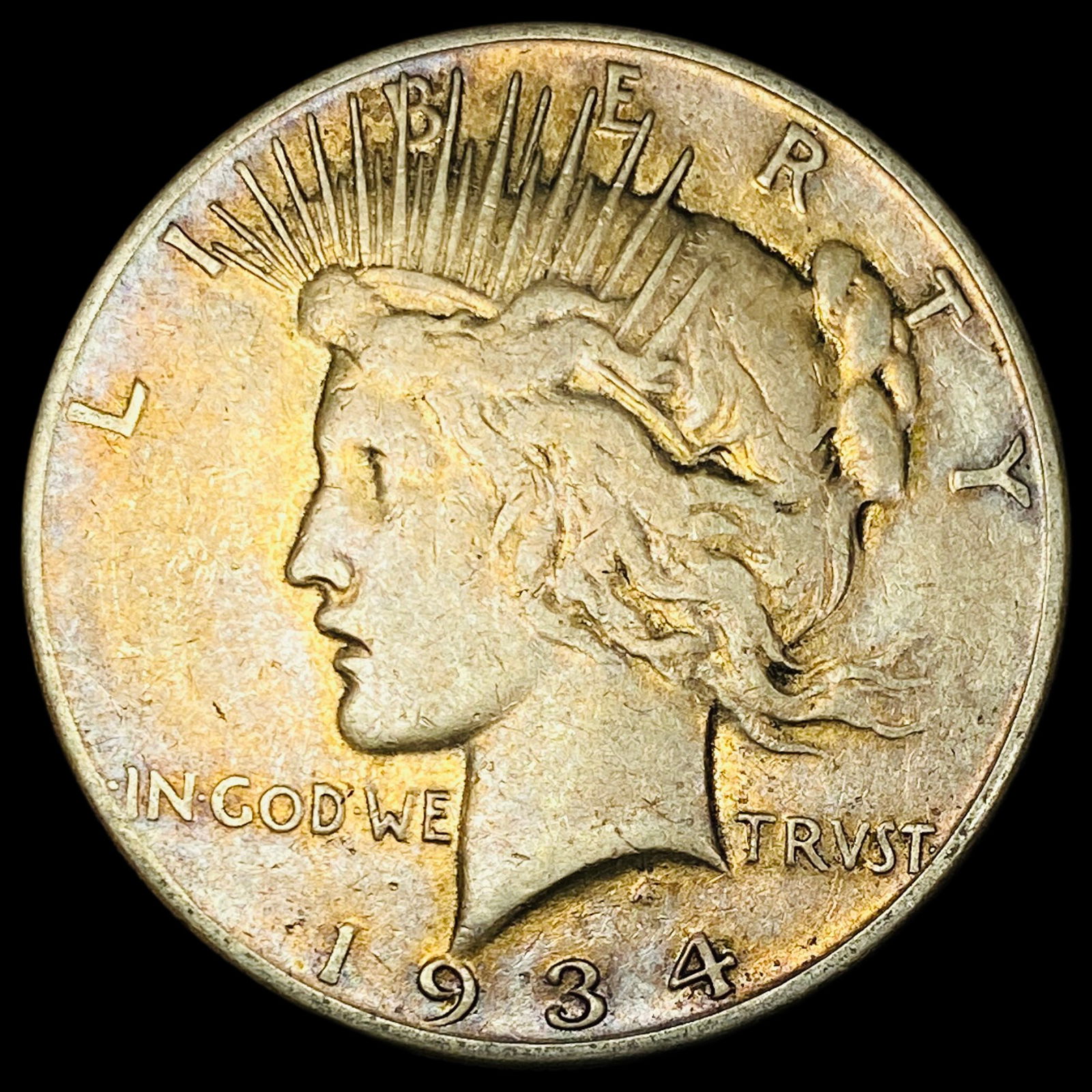 1934-S Silver Peace Dollar LIGHTLY CIRCULATED (1 of 2)