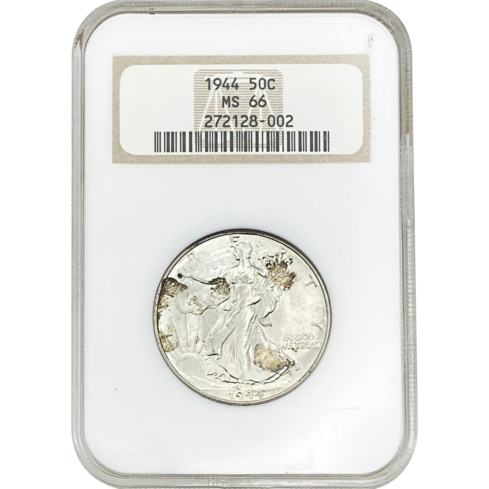 1944 Walking Liberty Half Dollar NGC MS66 (1 of 2)