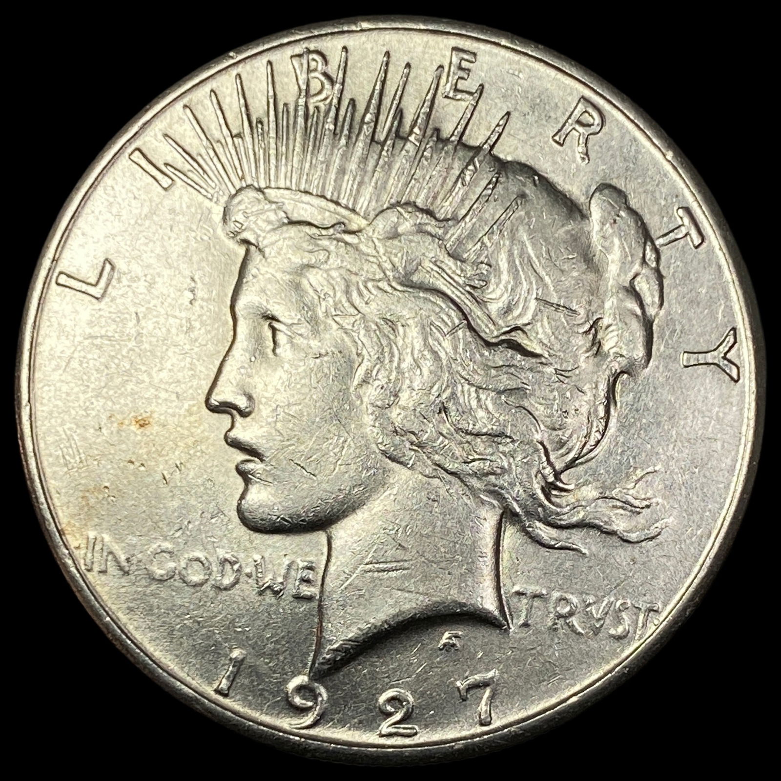 1927-S Peace Silver Dollar CLOSELY UNCIRCULATED (1 of 2)