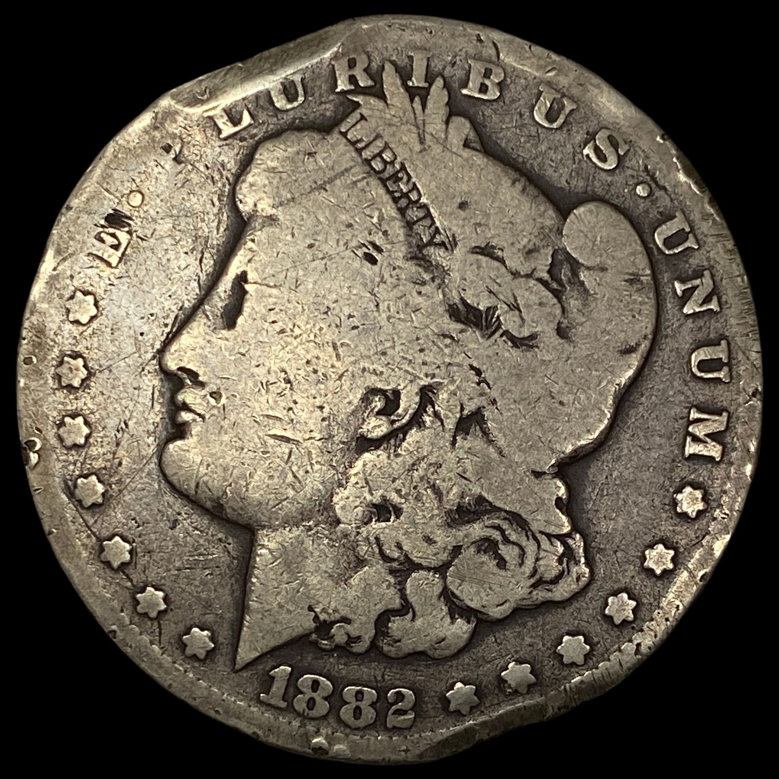 1882-CC Silver Morgan Dollar HIGH GRADE (1 of 2)