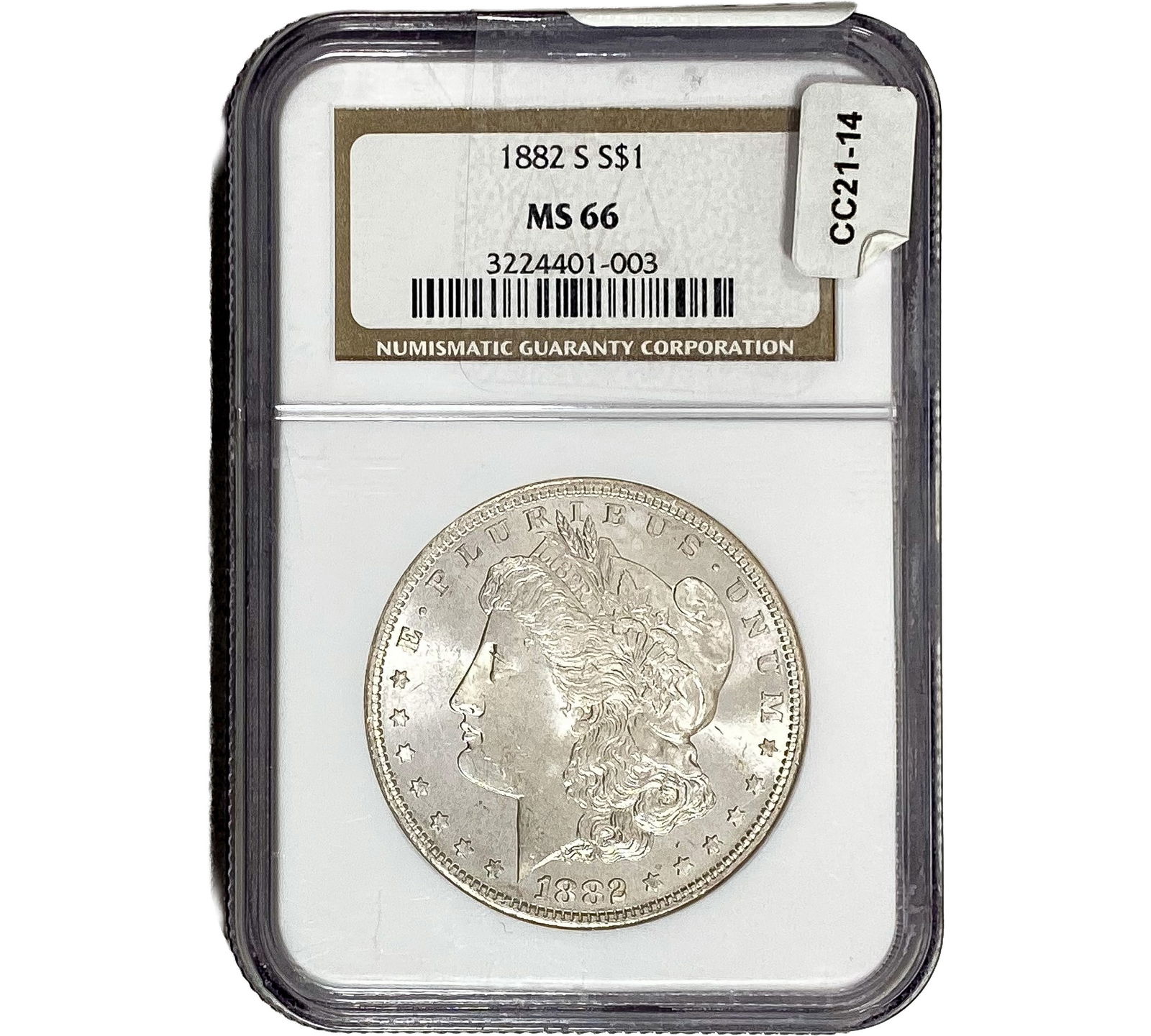 1882-S Morgan Silver Dollar NGC MS66 (1 of 2)