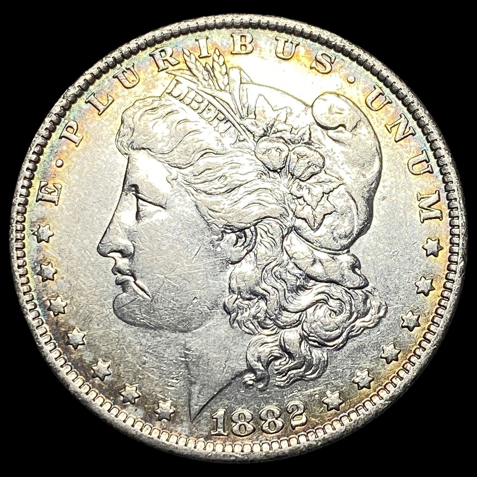 1882-O/S Silver Morgan Dollar CLOSELY UNCIRCULATED (1 of 2)