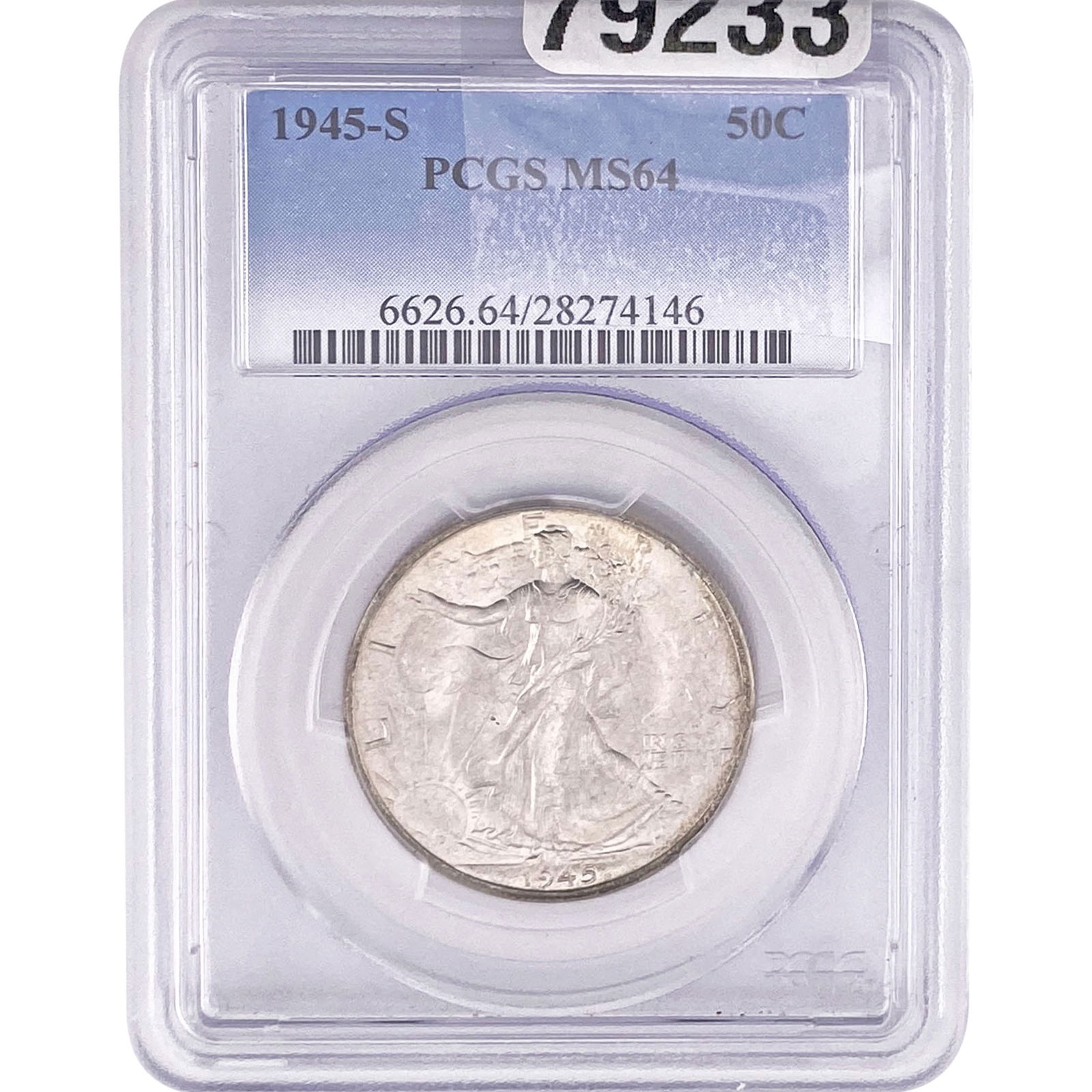 1945-S Walking Liberty Half Dollar PCGS MS64 (1 of 2)