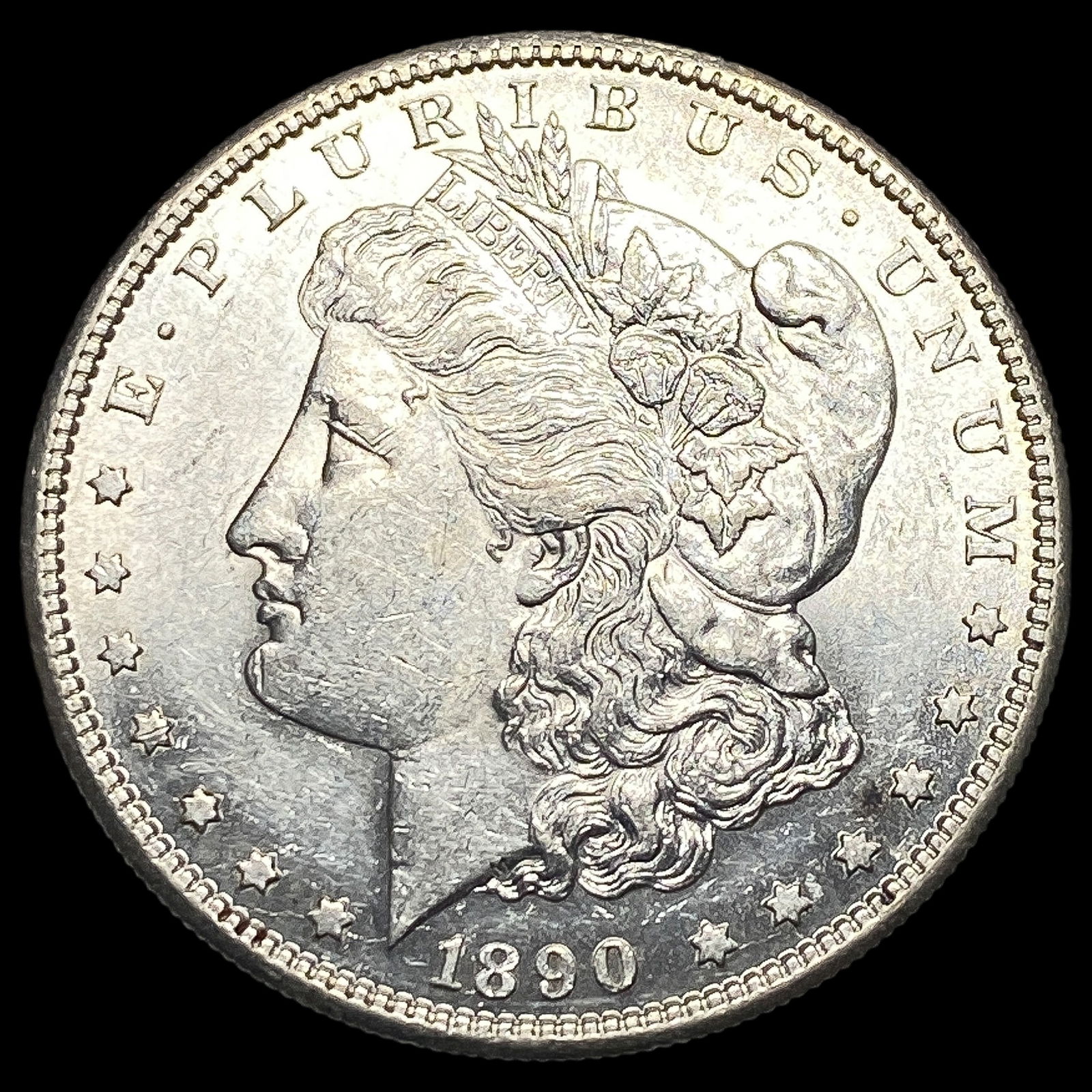 1890-S Morgan Silver Dollar CHOICE BU (1 of 2)