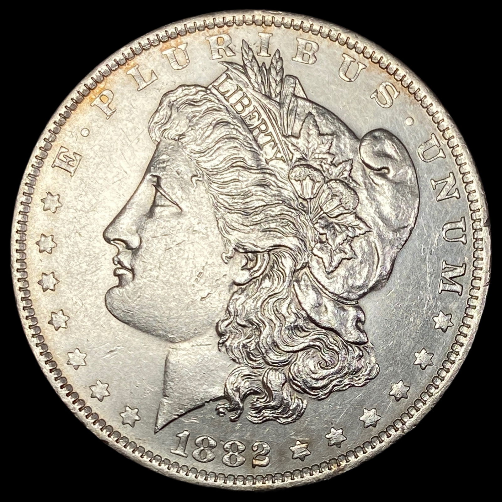 1882-O/S Morgan Silver Dollar CHOICE BU (1 of 2)