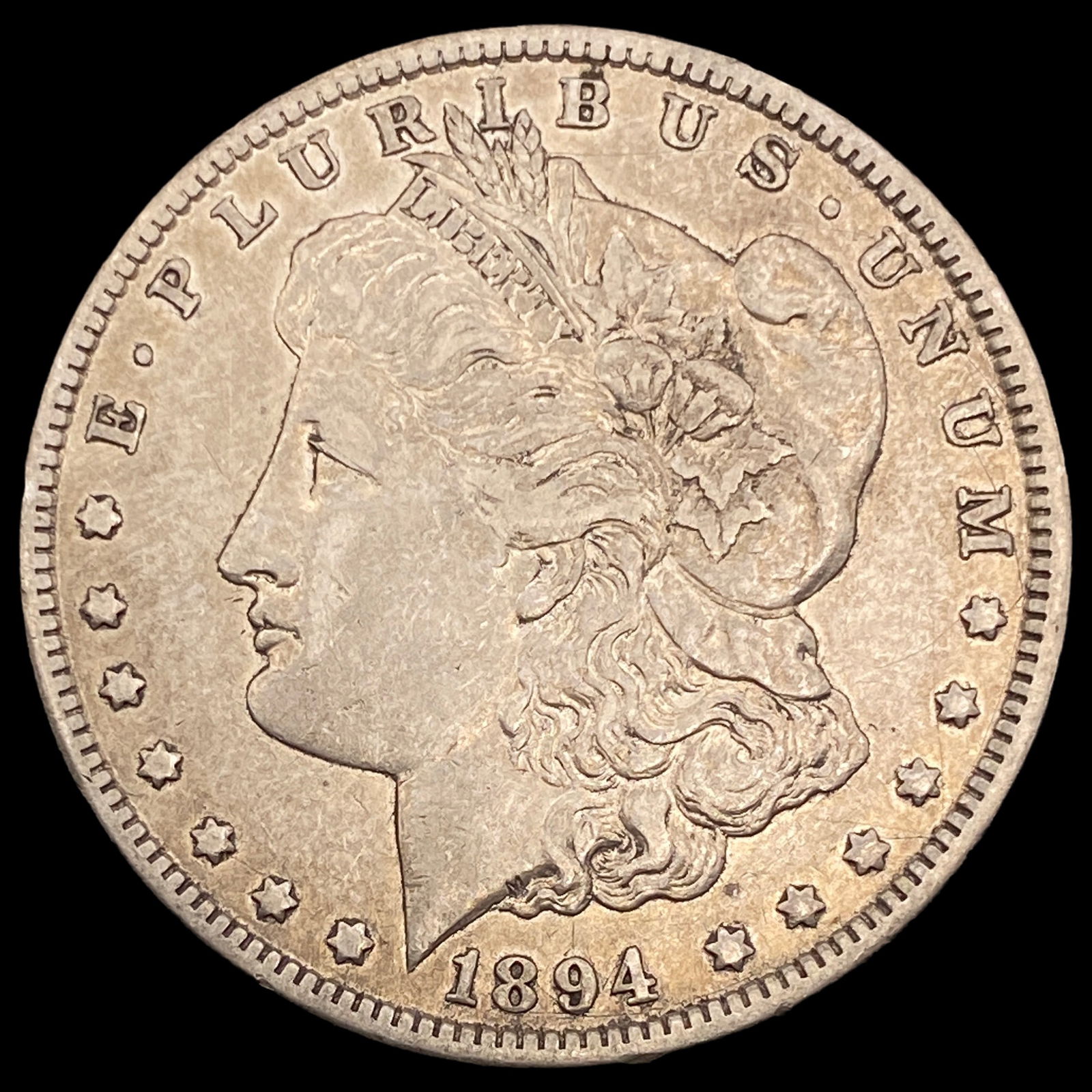 1894-O Silver Morgan Dollar NEARLY  UNCIRCULATED (1 of 2)