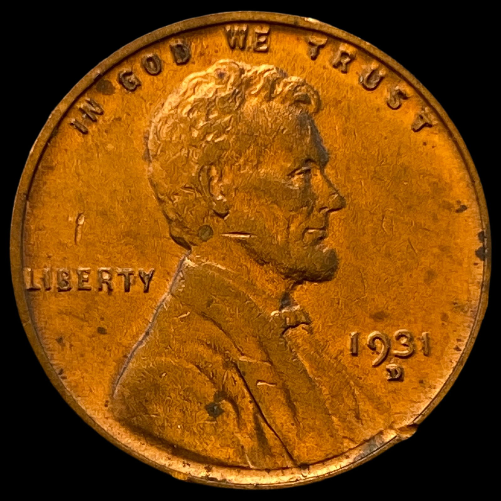 1931-D Lincoln Wheat Cent HIGH GRADE (1 of 2)