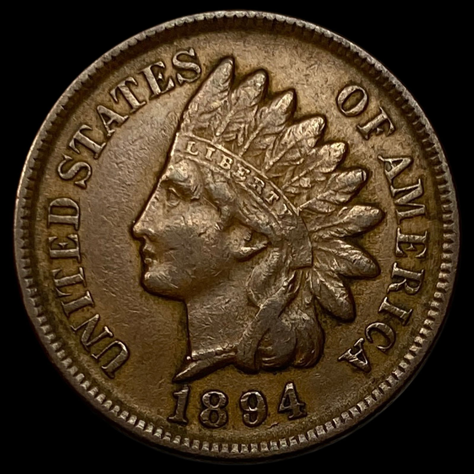 1894 Indian Head Cent NEARLY UNCIRCULATED (1 of 2)