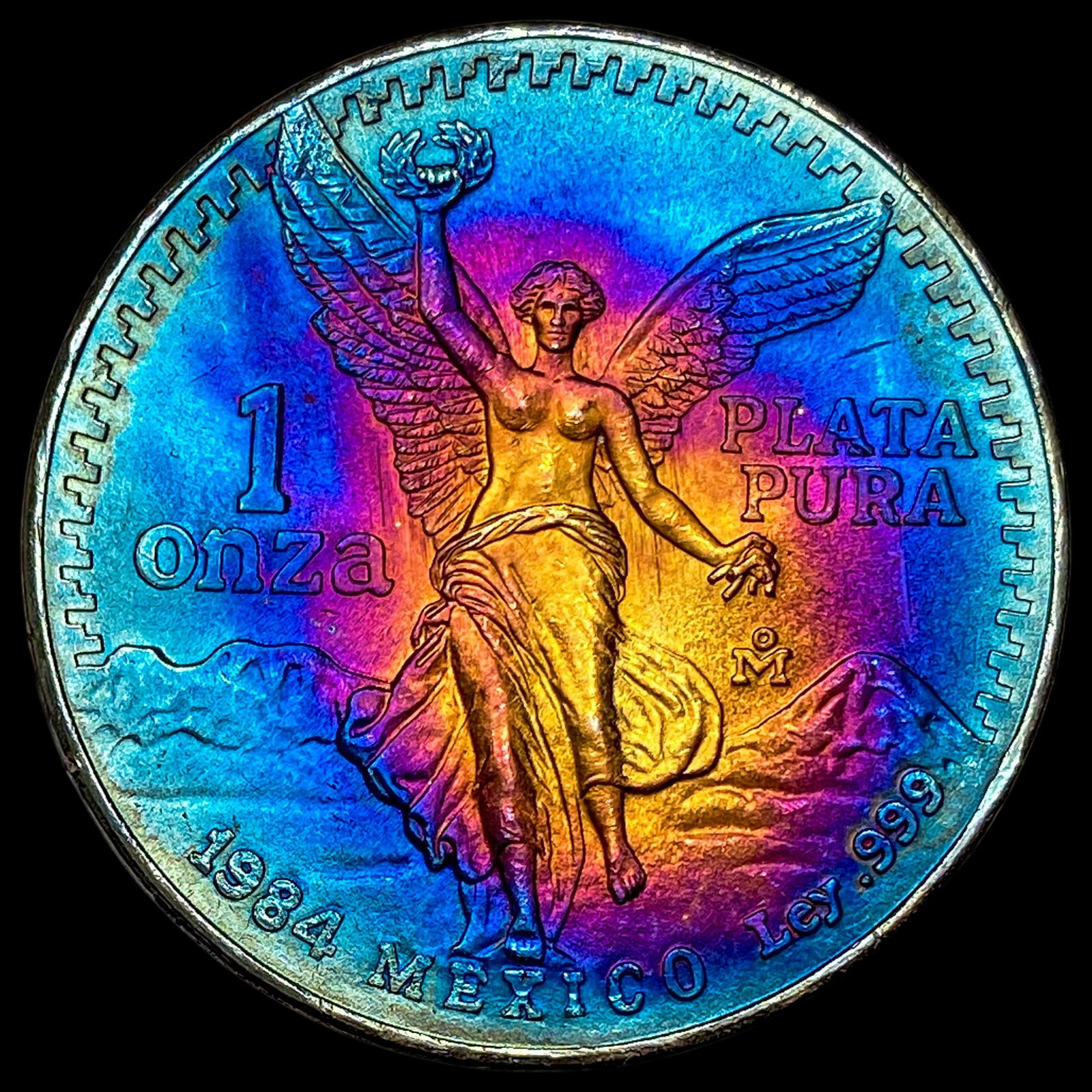 1984 Mexico 1 Onza Silver Libertad SUPERB GEM  BU (1 of 2)