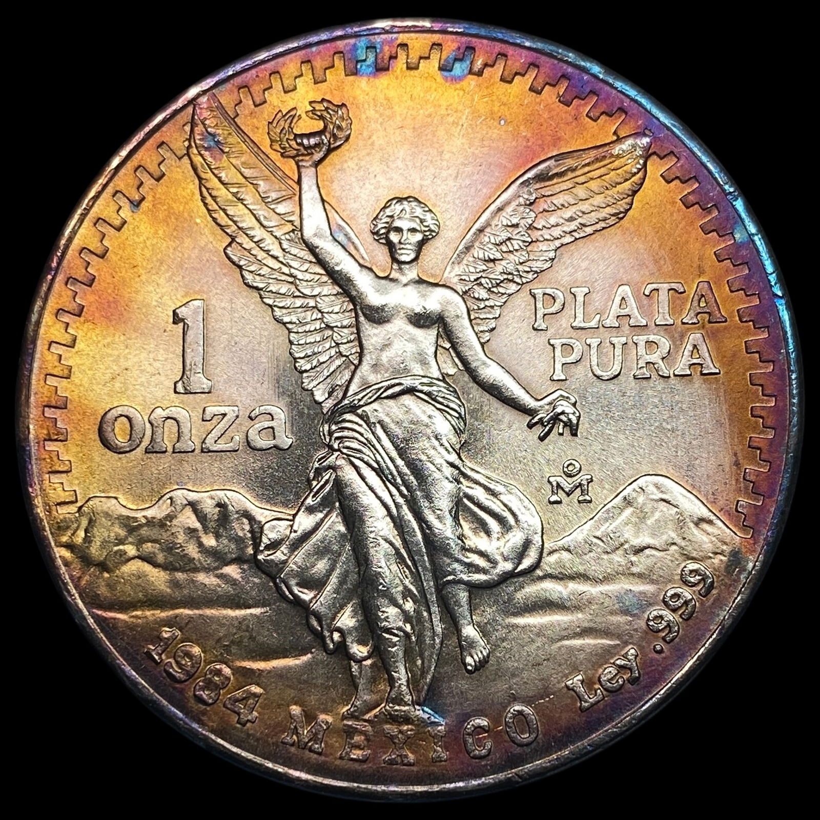 1984 Mexico 1 Onza Silver Libertad SUPERB GEM  BU (1 of 2)