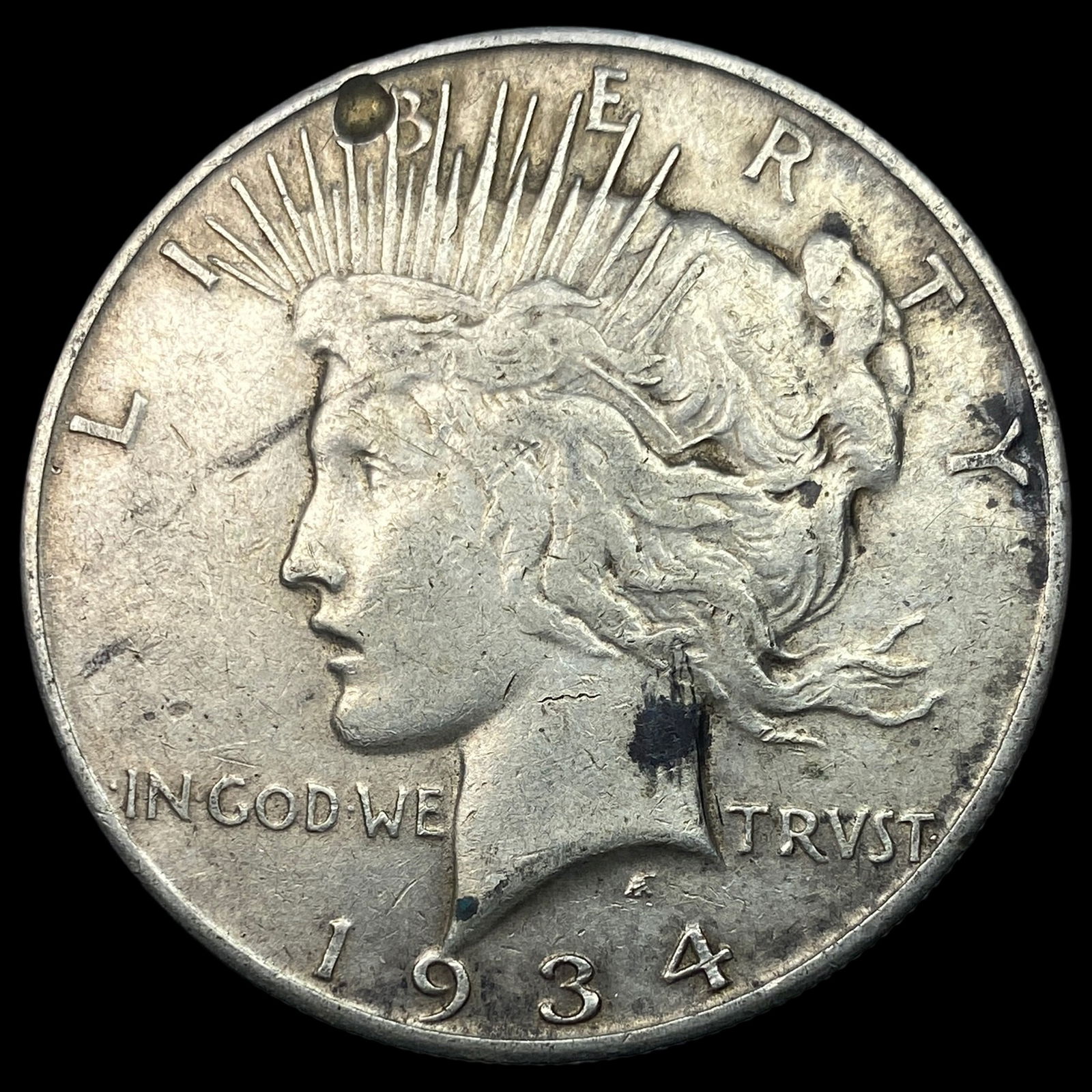 1934-S Silver Peace Dollar HIGH GRADE (1 of 2)