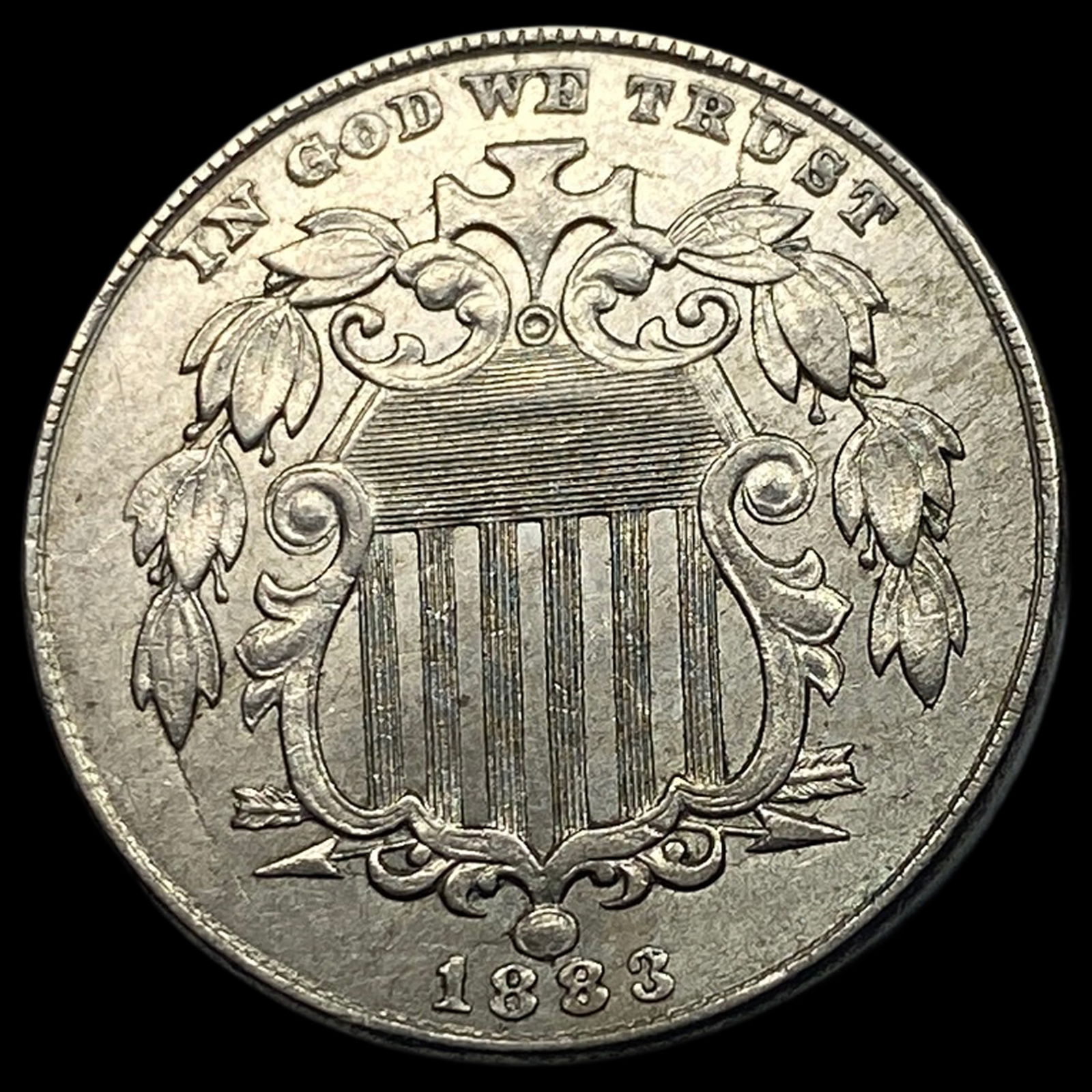 1883 Shield Nickel UNCIRCULATED (1 of 2)