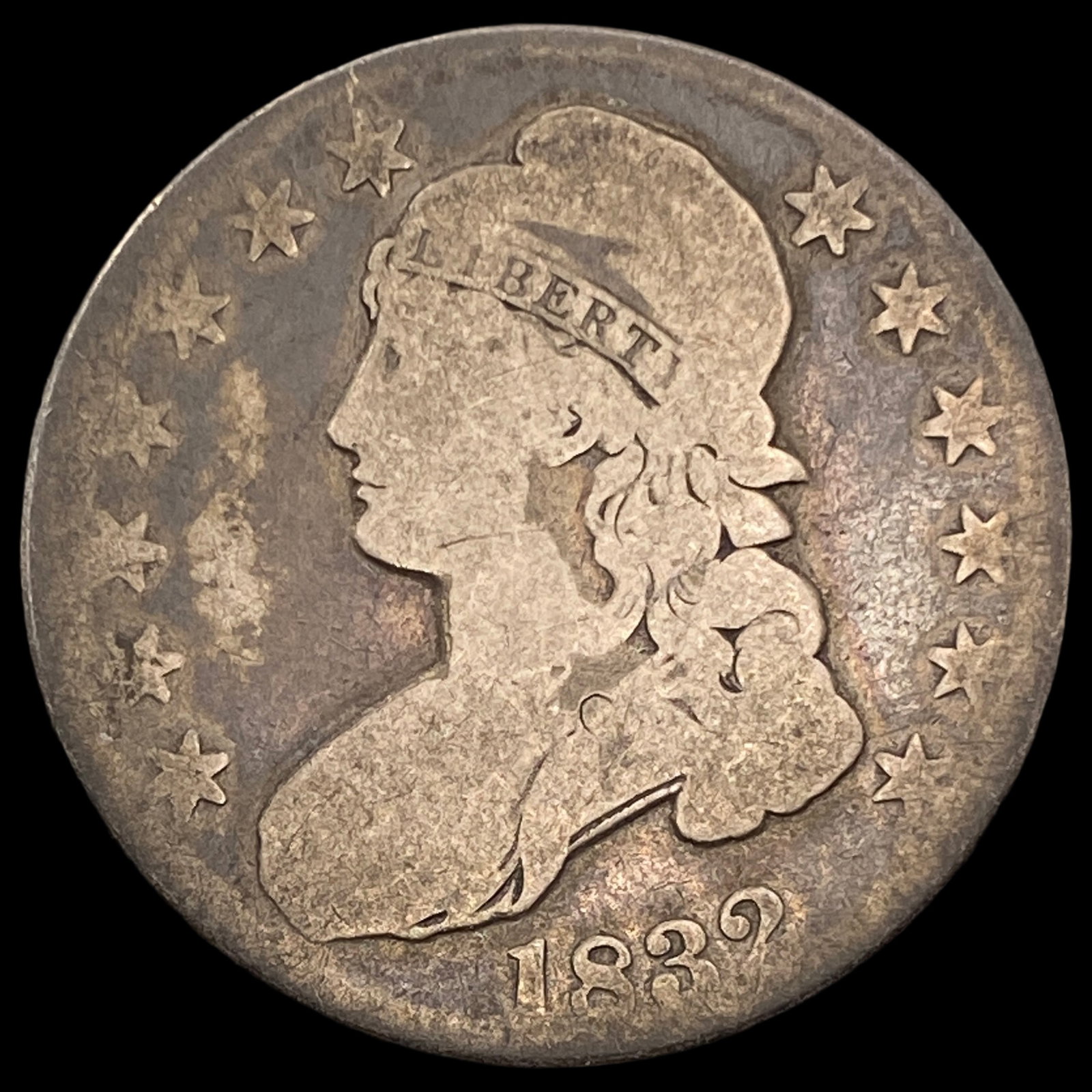 1832 Capped Bust Half Dollar NICELY CIRCULATED: 1832 Capped Bust Half Dollar NICELY CIRCULATED