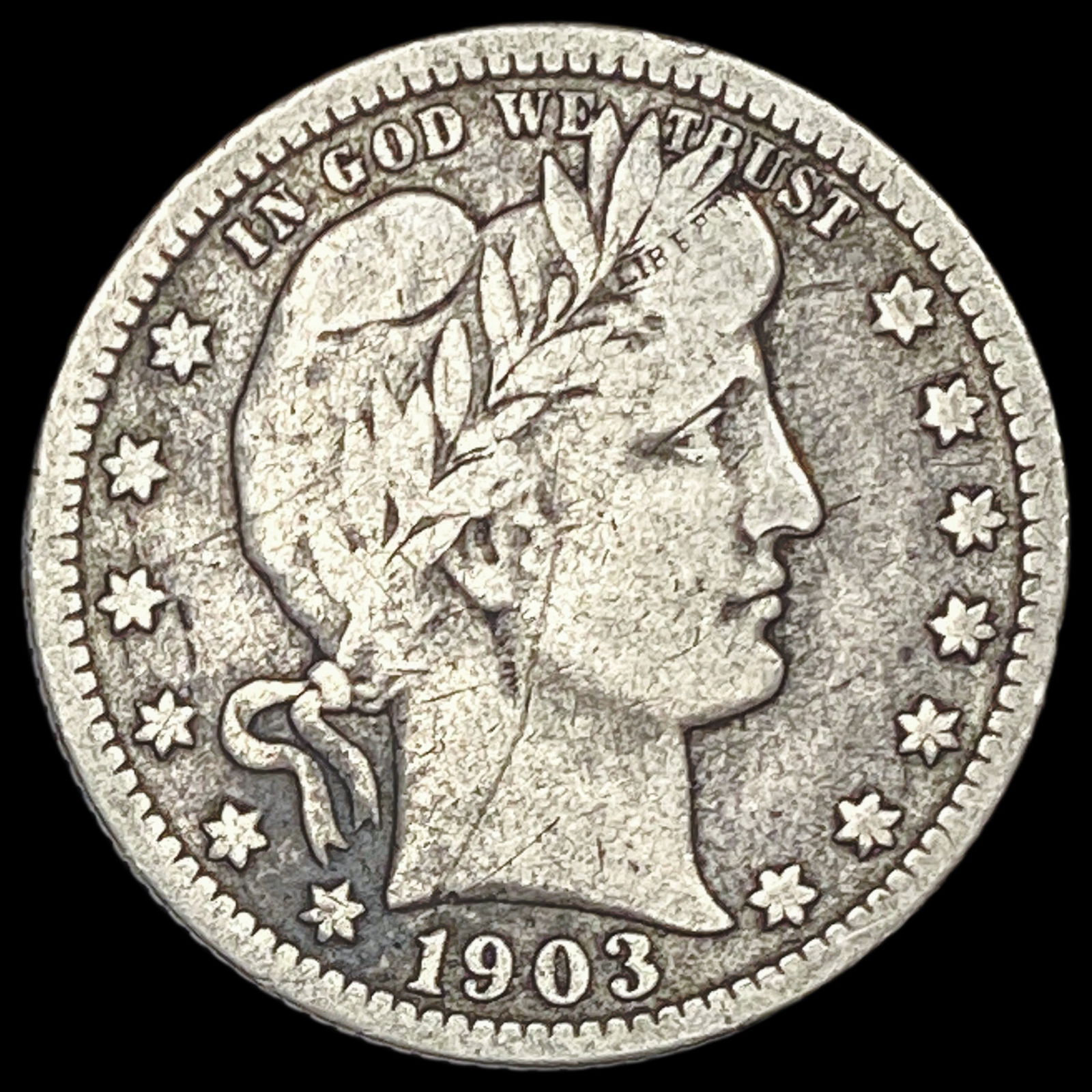 1903 Barber Quarter HIGH GRADE (1 of 2)