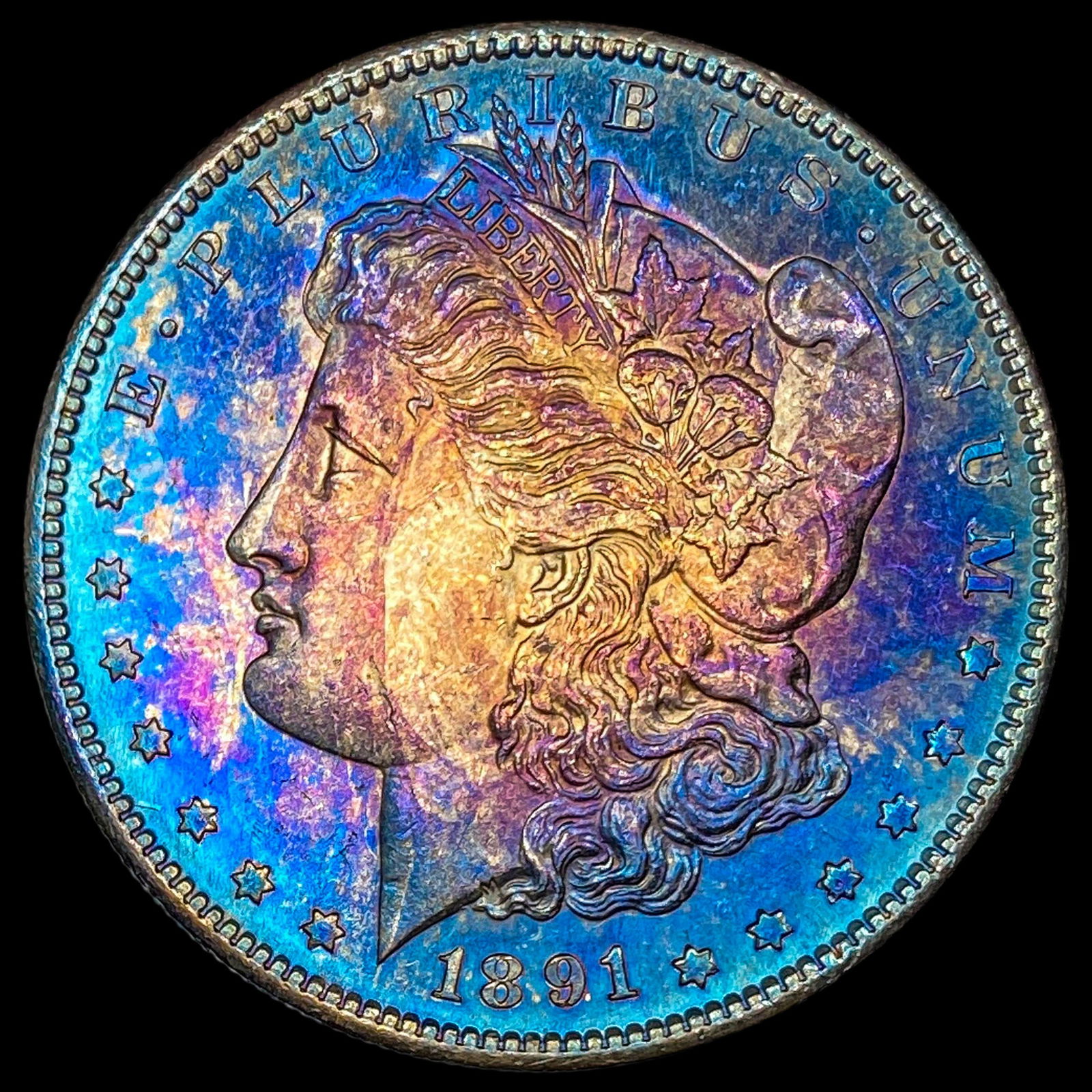 1891-S Silver Morgan Dollar CHOICE AU (1 of 2)