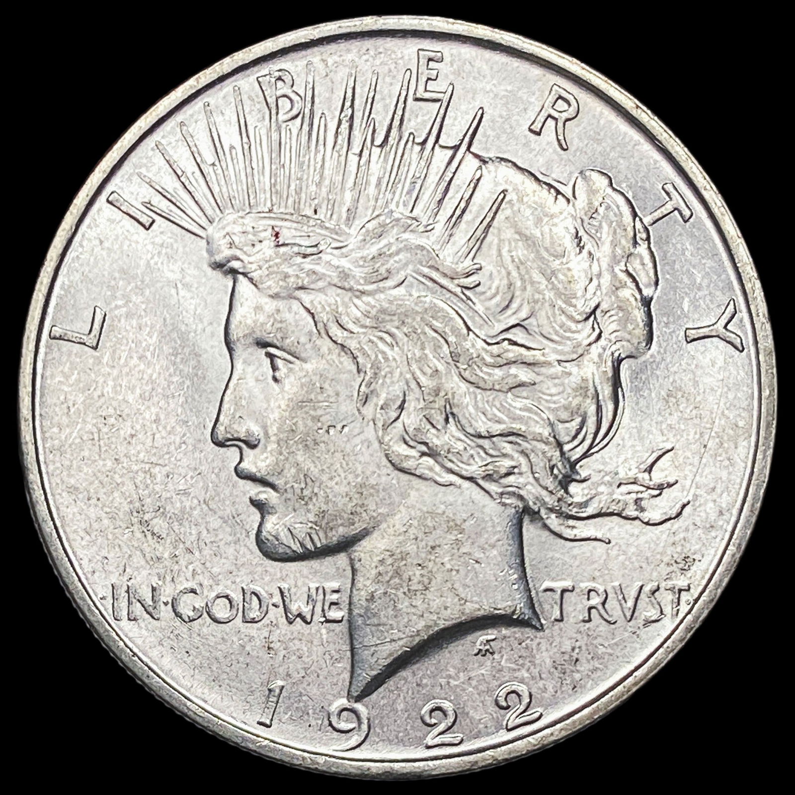 1922-D Silver Peace Dollar UNC (1 of 2)
