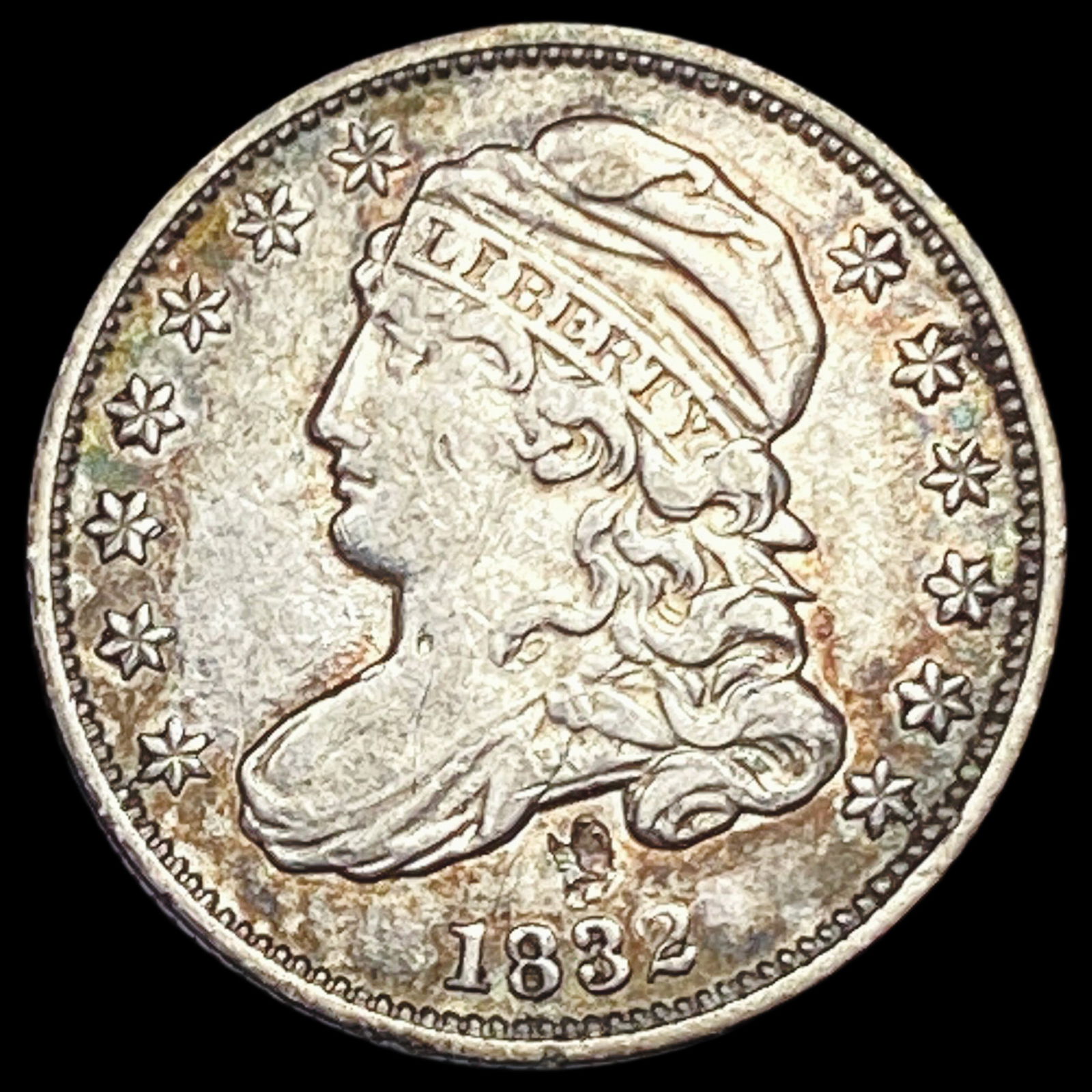 1832 Capped Bust Dime NEARLY UNCIRCULATED (1 of 2)