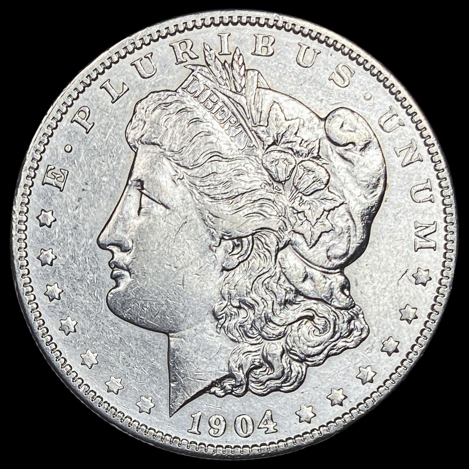 1904-S Silver Morgan Dollar CLOSELY  UNCIRCULATED (1 of 2)