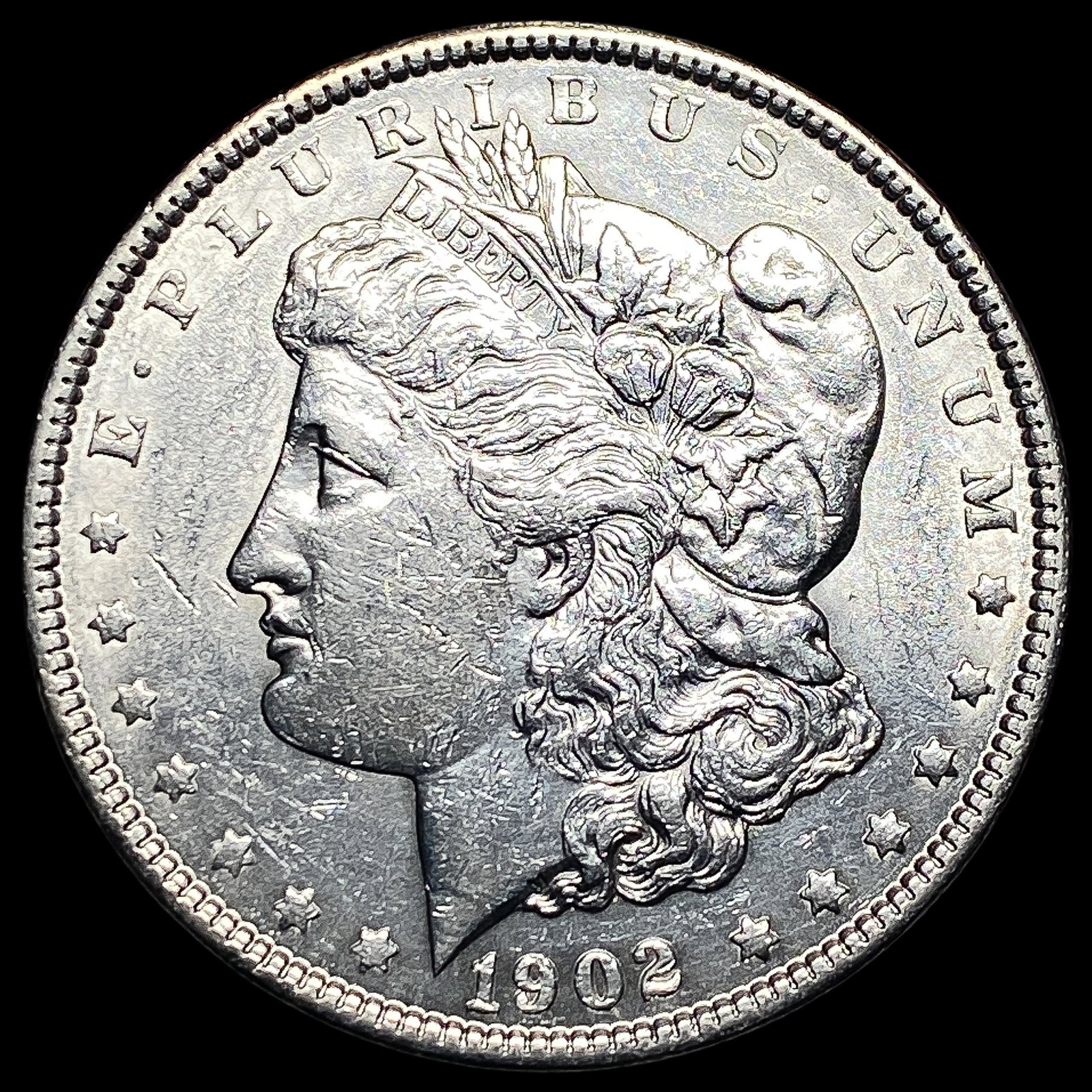 1902 Morgan Silver Dollar CHOICE AU: 1902 Morgan Silver Dollar CHOICE AU