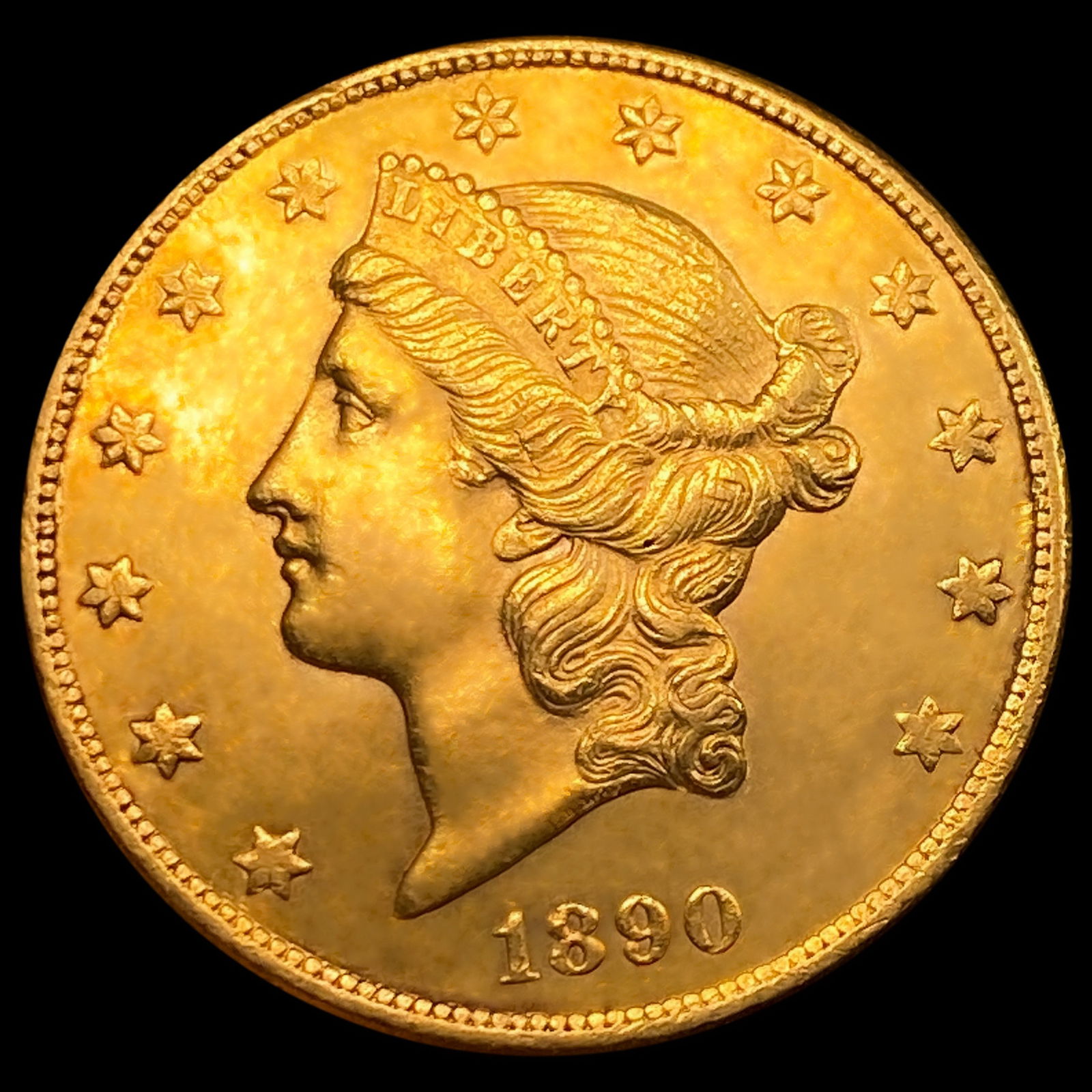 1890-CC $20 Gold Double Eagle UNCIRCULATED (1 of 2)
