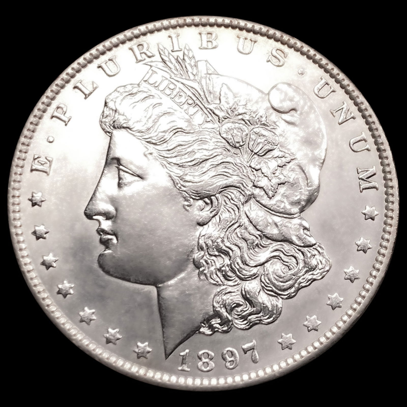 1897-O Morgan Silver Dollar CHOICE BU (1 of 2)