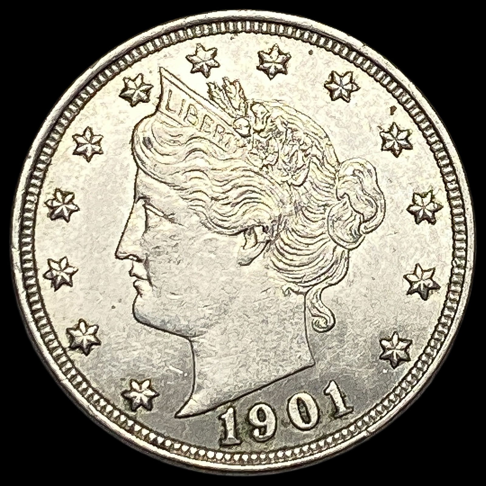 1901 Liberty Head Nickel UNCIRCULATED (1 of 2)