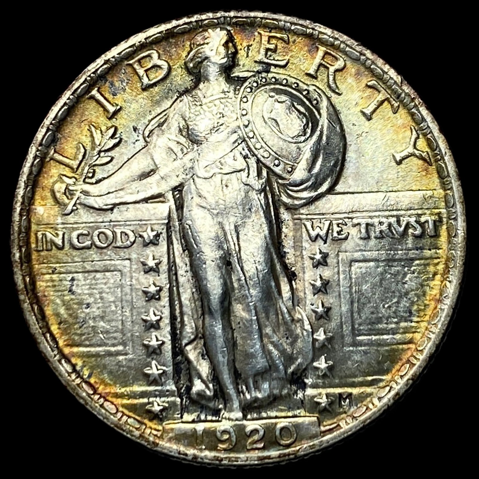 1920 Standing Liberty Quarter UNCIRCULATED: 1920 Standing Liberty Quarter UNCIRCULATED