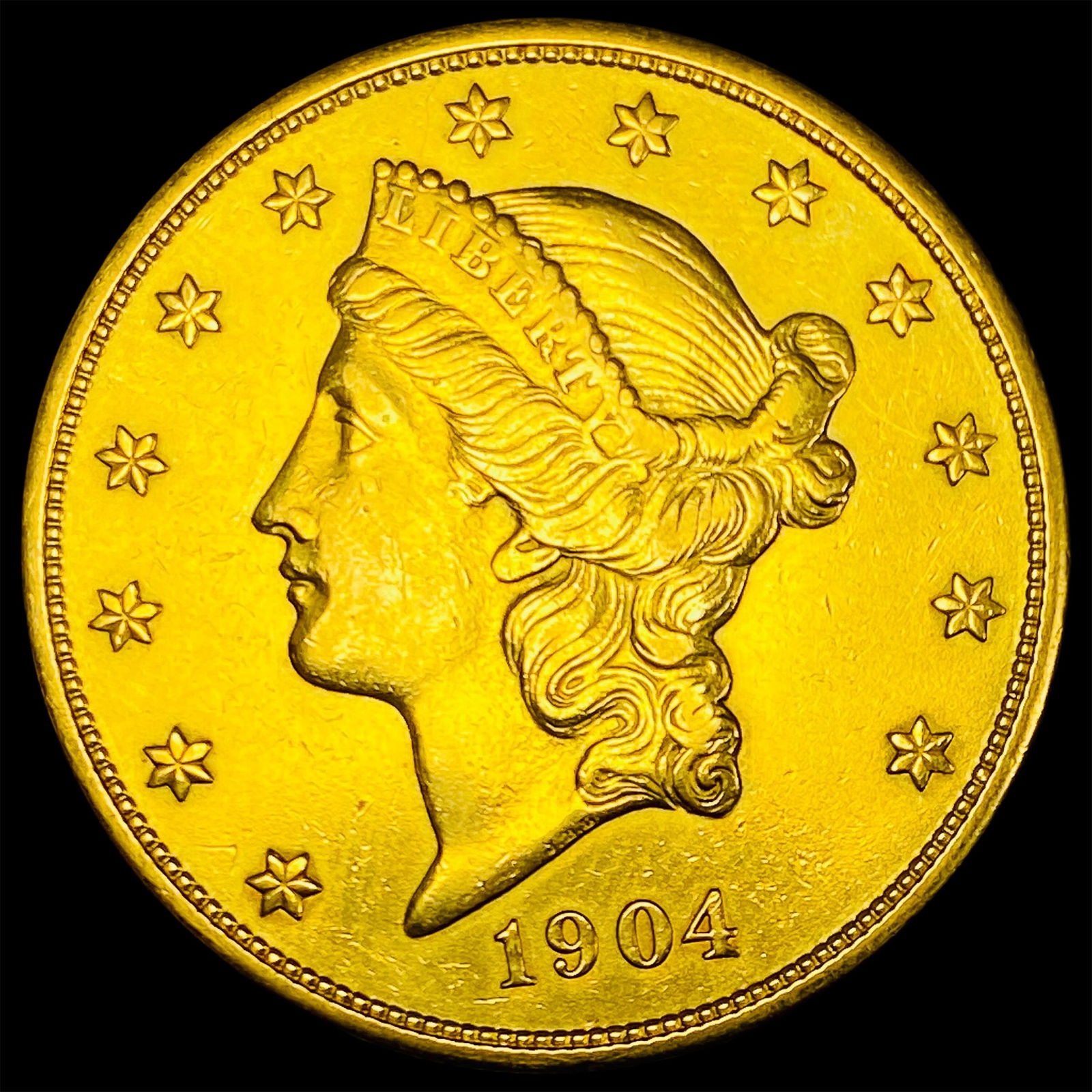 1904 Liberty Head $20 Double Eagle CLOSELY  UNCIRCULATED (1 of 2)