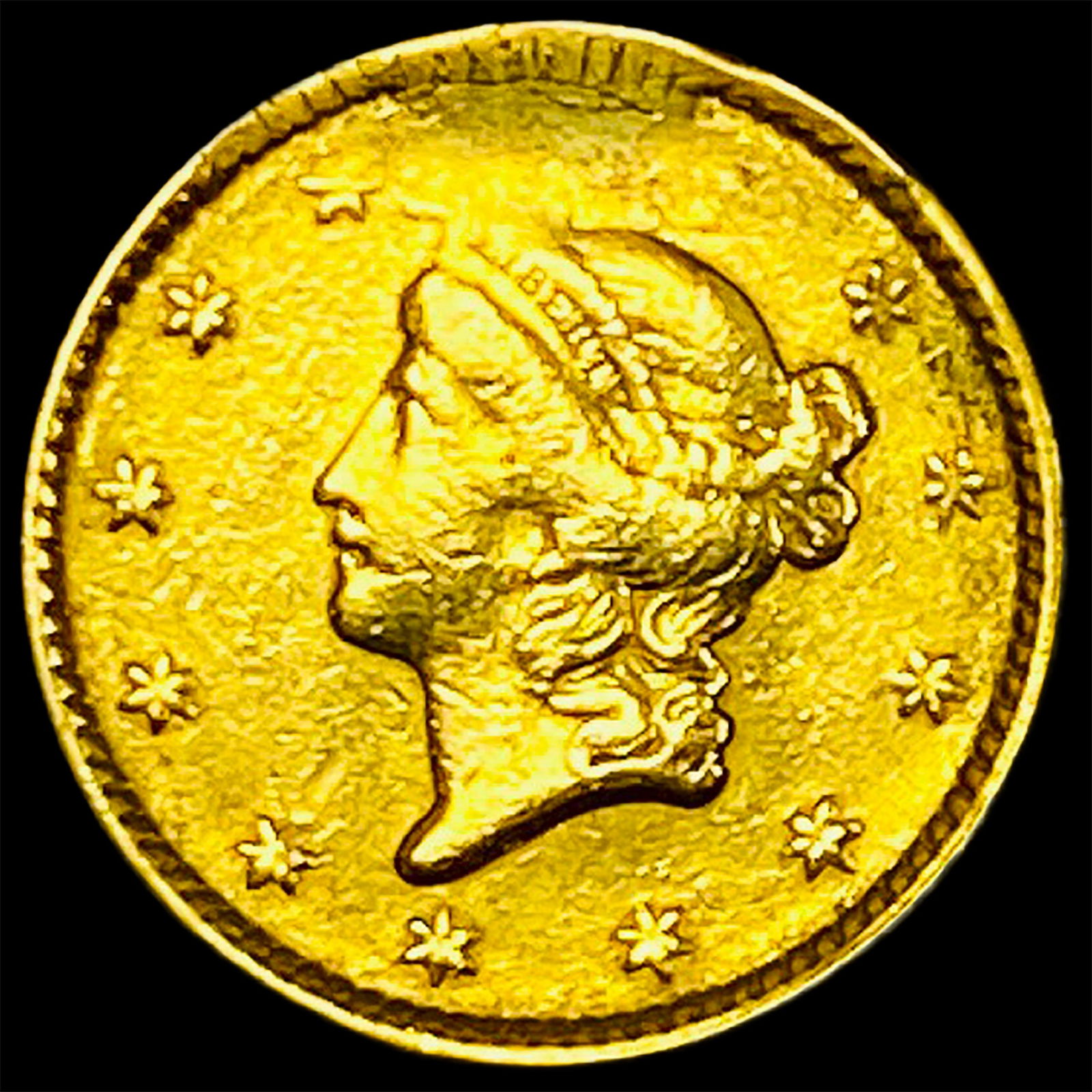 1851 Gold $1 Type 1 HIGH GRADE (1 of 2)
