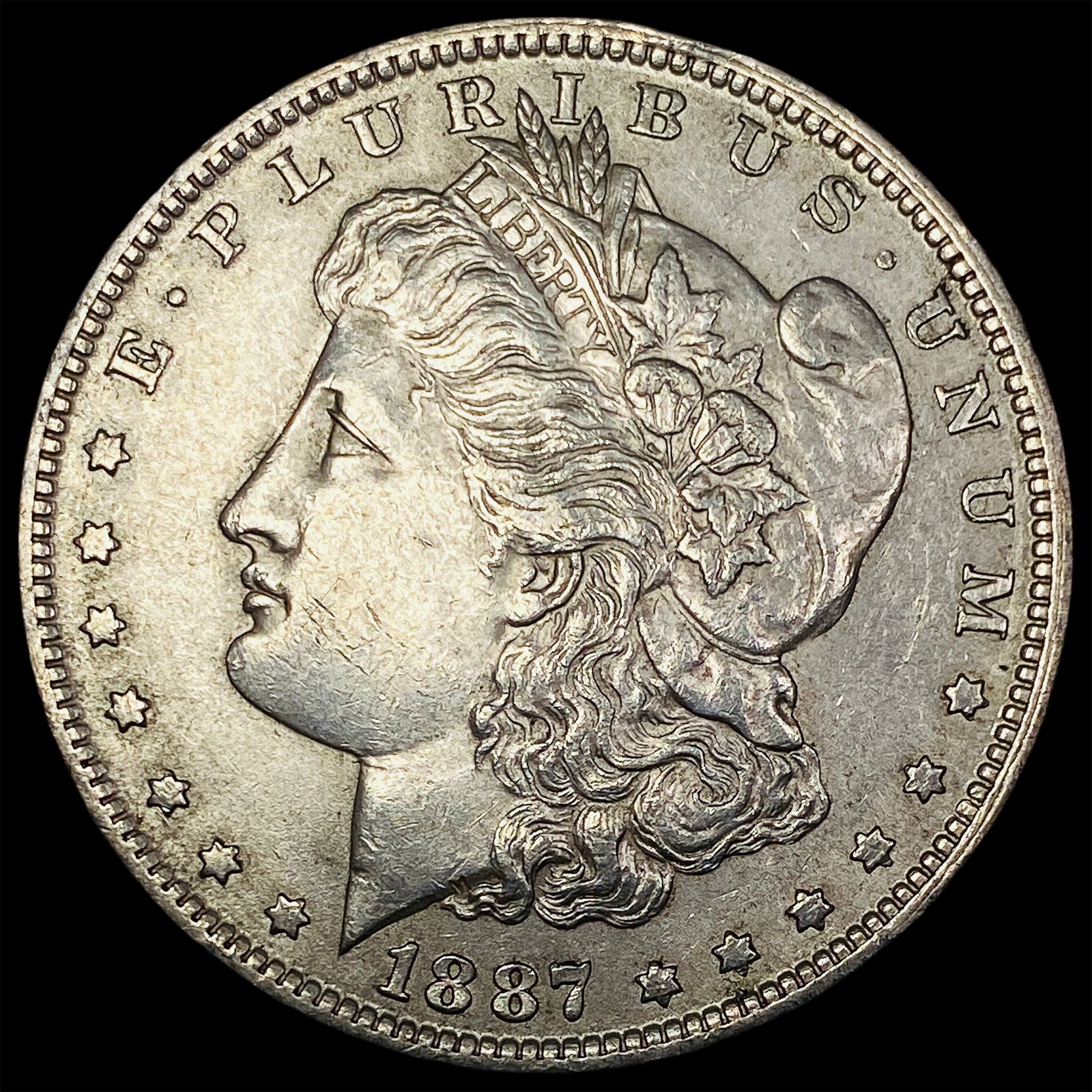 1887-O Silver Morgan Dollar CHOICE AU (1 of 2)
