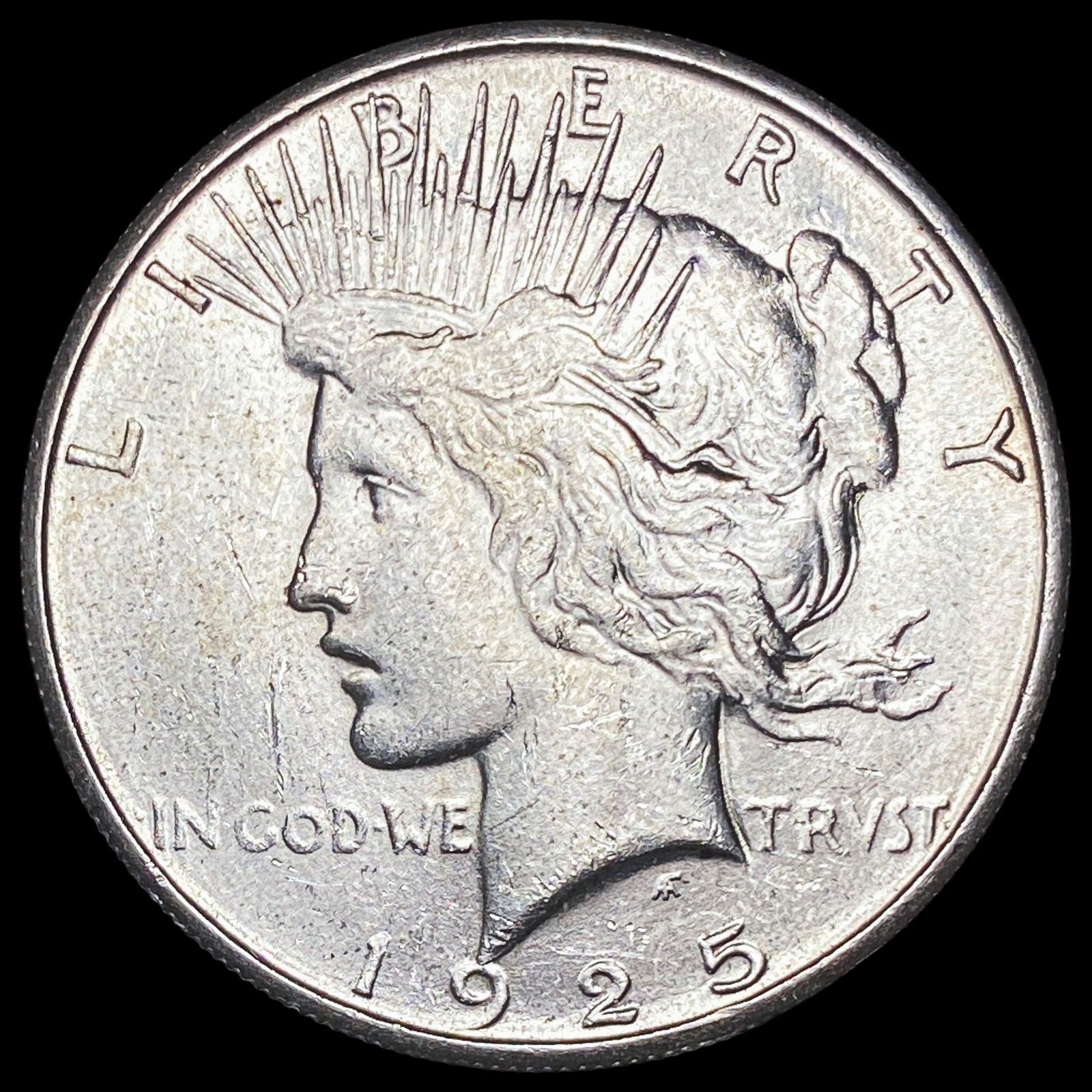 1925-S Silver Peace Dollar UNCIRCULATED (1 of 2)