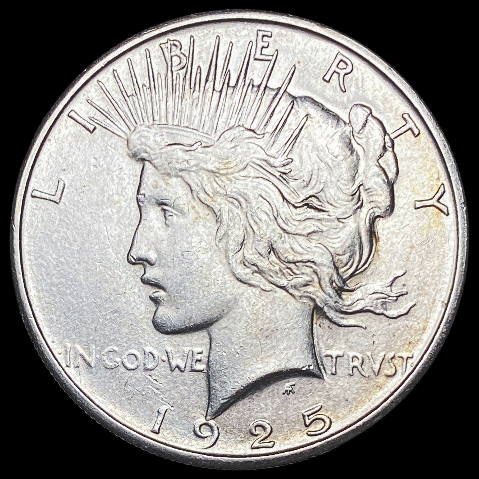 1925-S Silver Peace Dollar UNCIRCULATED (1 of 2)