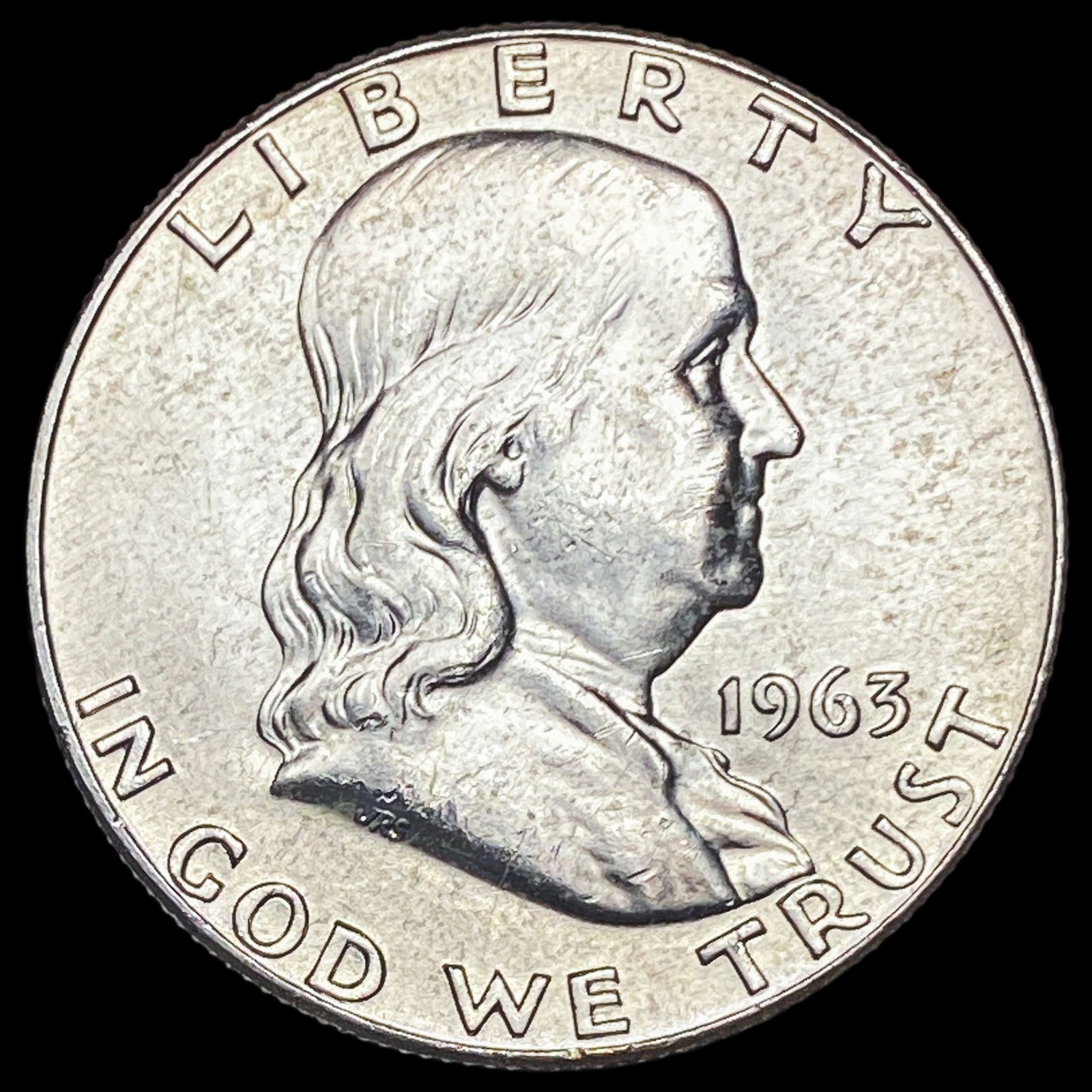 1963-D Silver Franklin Half Dollar UNCIRCULATED (1 of 2)