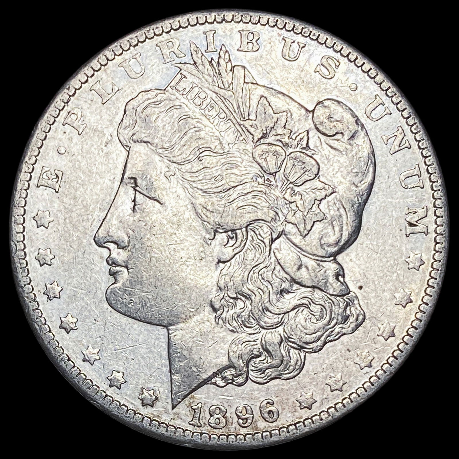1896-O Silver Morgan Dollar CLOSELY UNCIRCULATED (1 of 2)