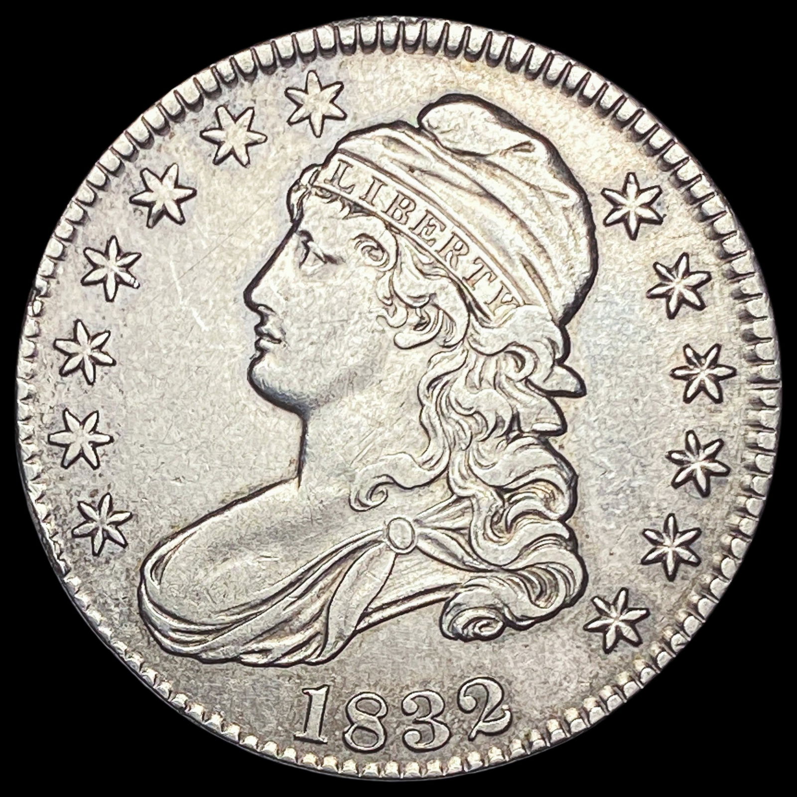 1832 Capped Bust Half Dollar CHOICE AU (1 of 2)