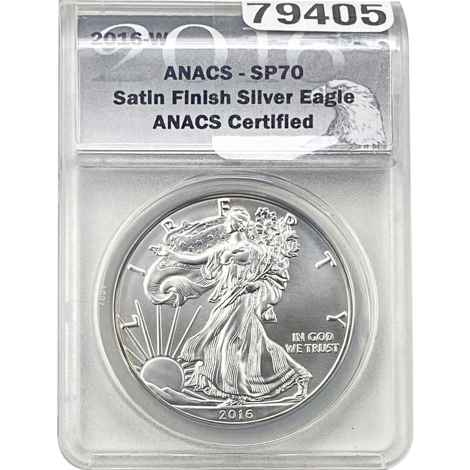 2016-W Silver Eagle ANACS SP70 (1 of 2)