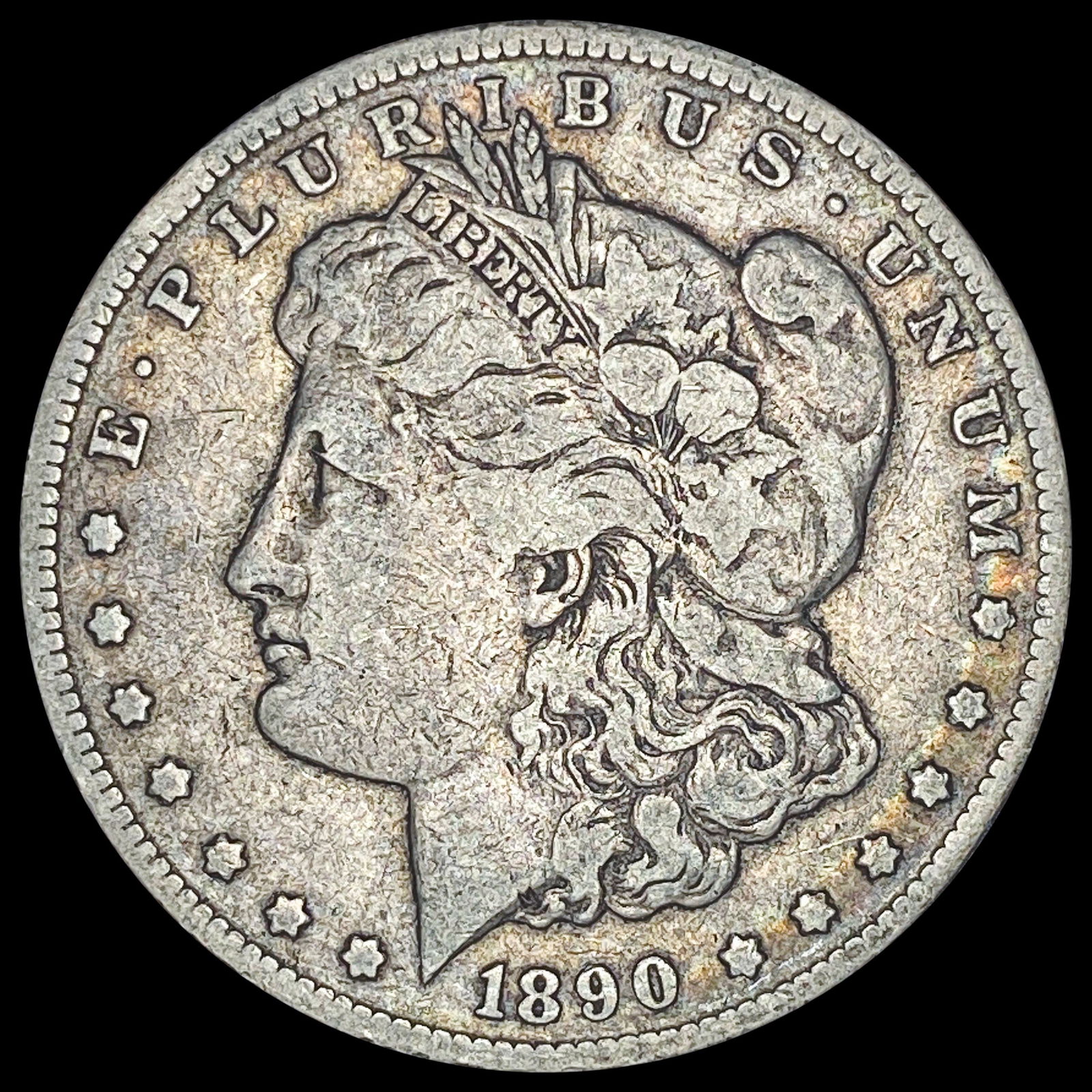 1890-CC Silver Morgan Dollar LIGHTLY  CIRCULATED (1 of 2)