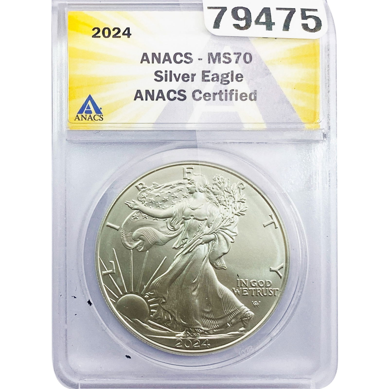 2024-S  ANACS MS70 SE 1oz Silver (1 of 2)