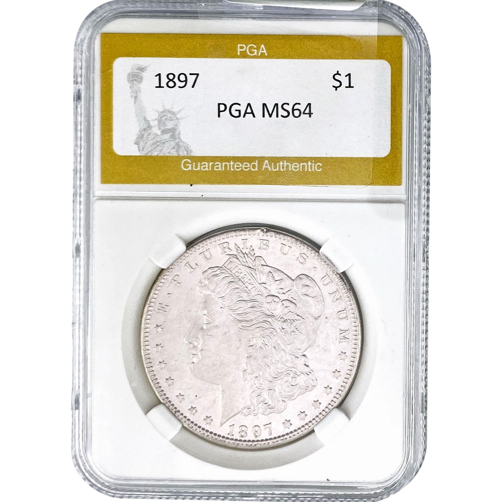 1897 Morgan Silver Dollar PGA MS64 (1 of 2)