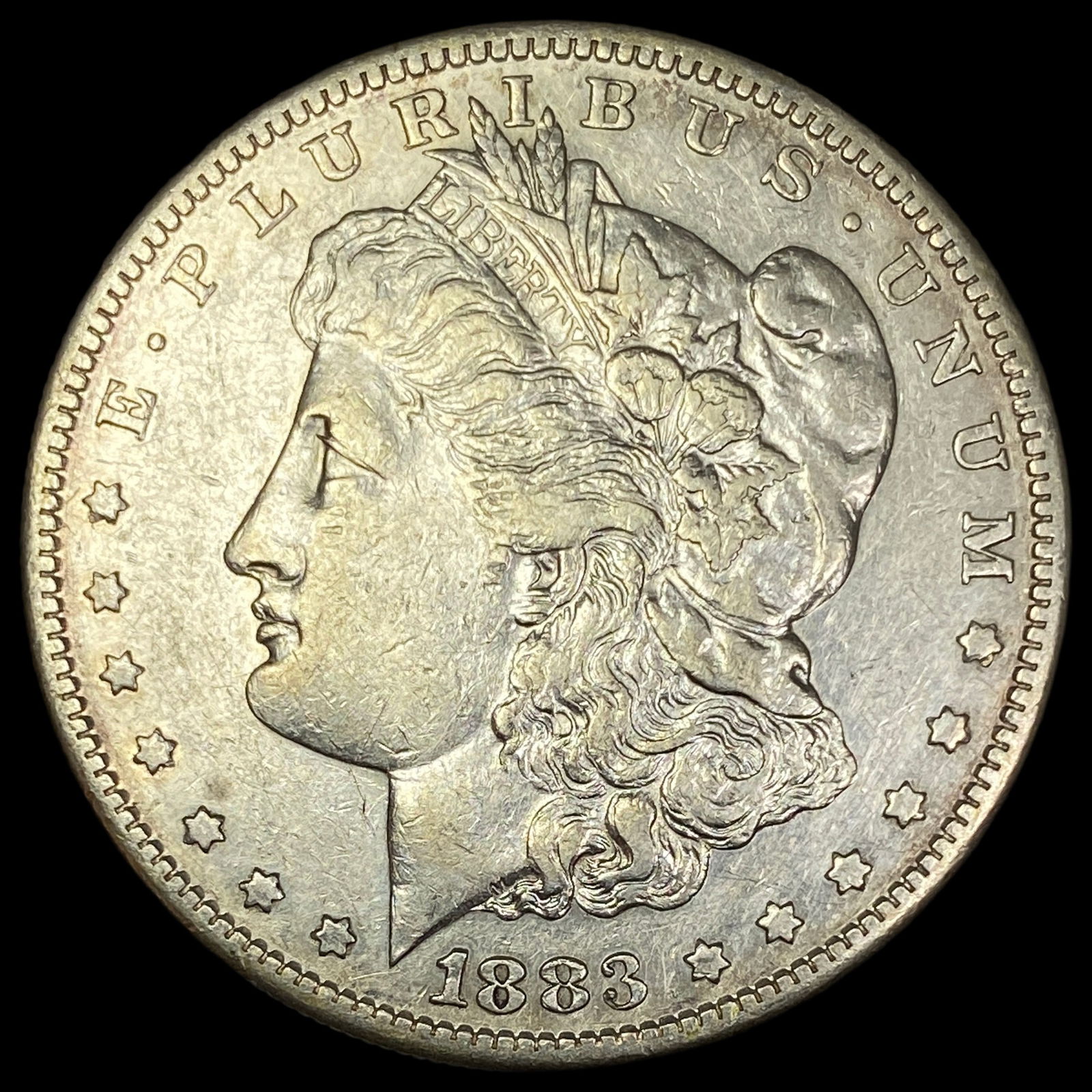 1883-S Silver Morgan Dollar CLOSELY UNCIRCULATED (1 of 2)