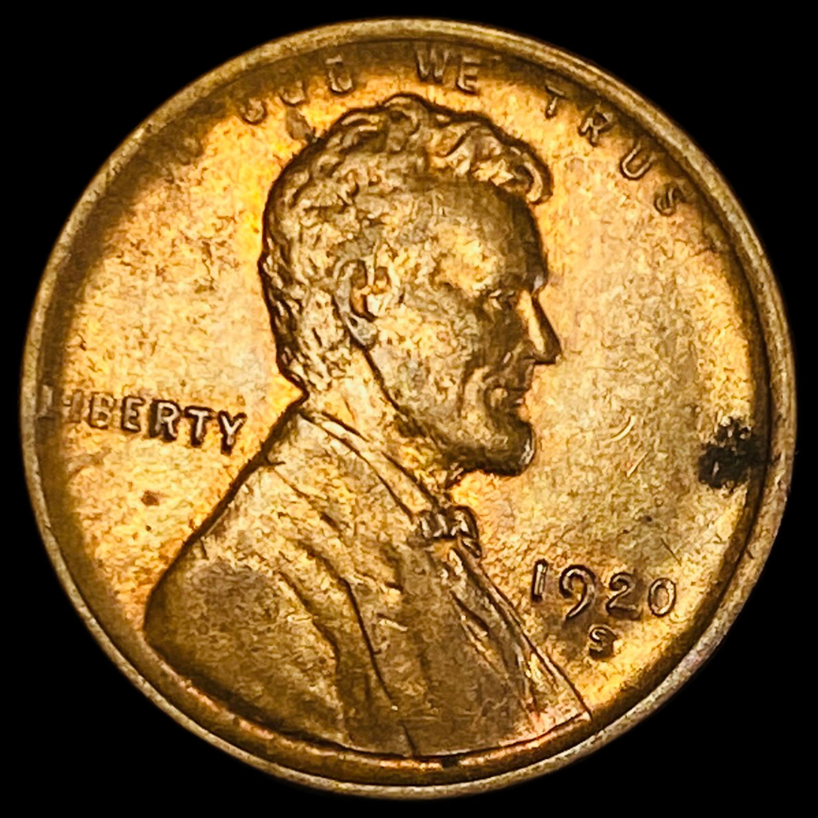 1920-S Lincoln Wheat Cent UNCIRCULATED (1 of 2)