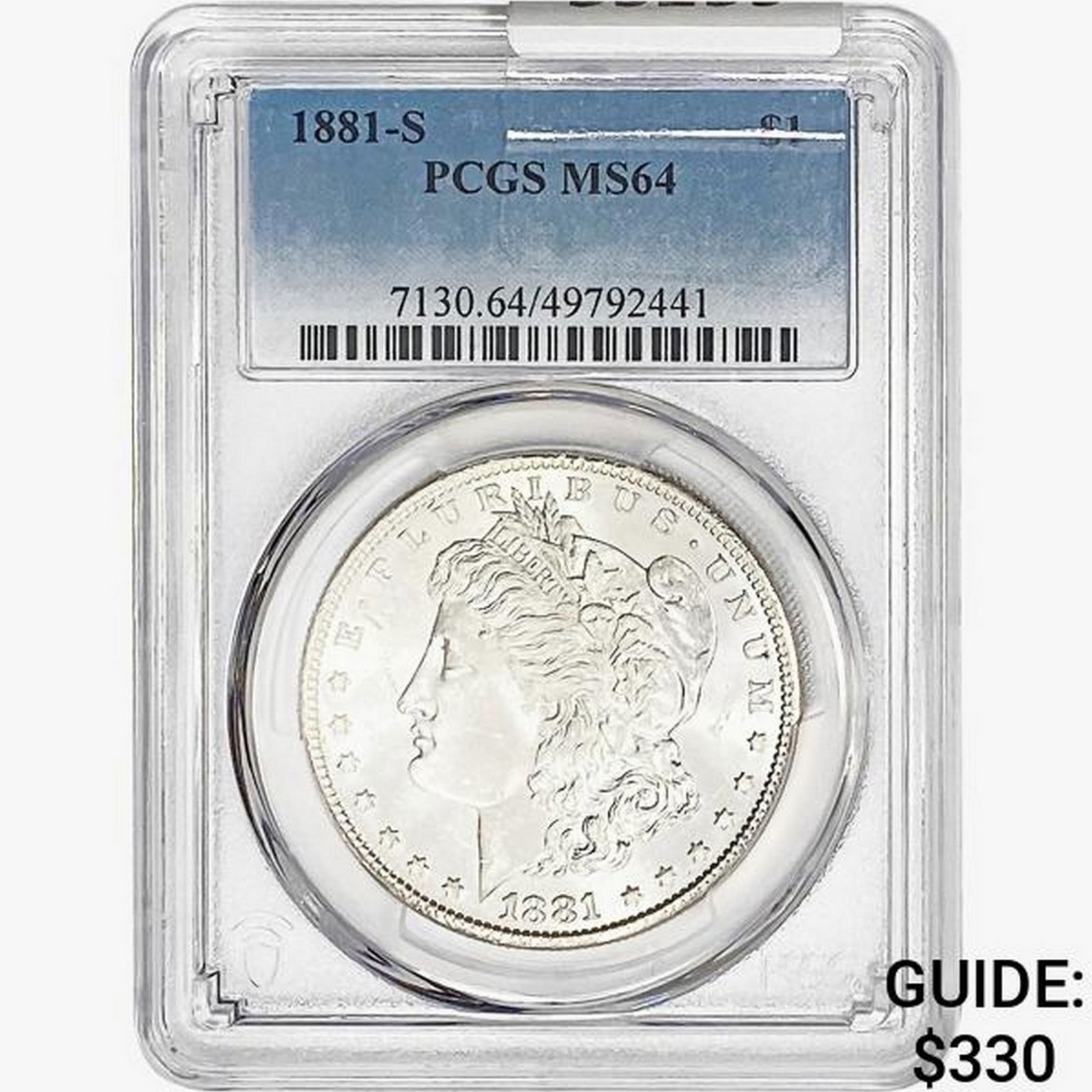 1881-S Morgan Silver Dollar PCGS MS64 (1 of 2)