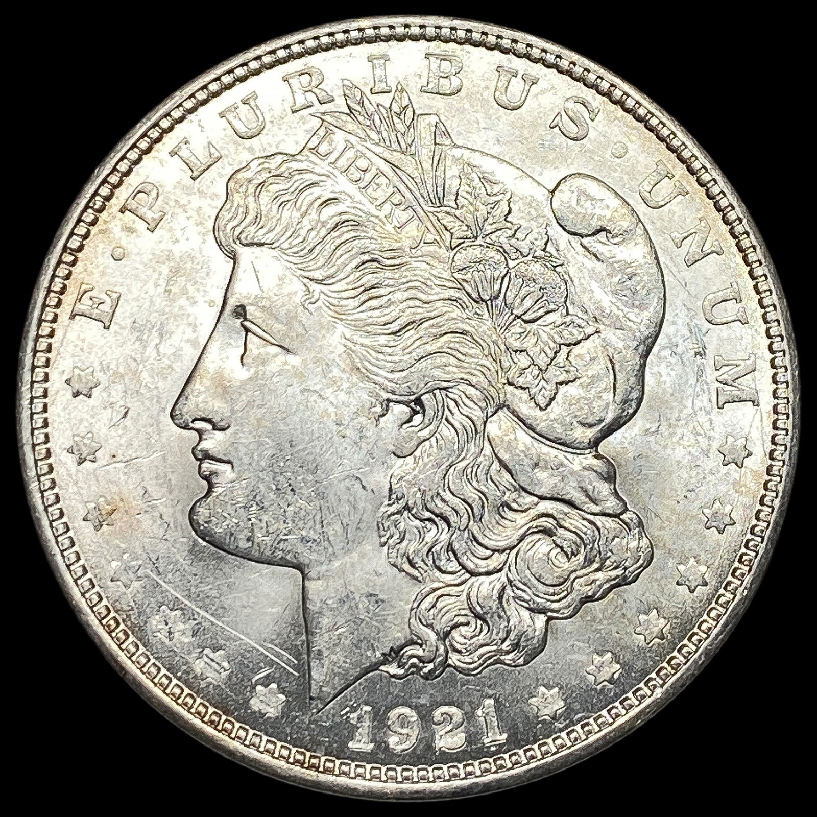1921-D Silver Morgan Dollar GEM BU (1 of 2)