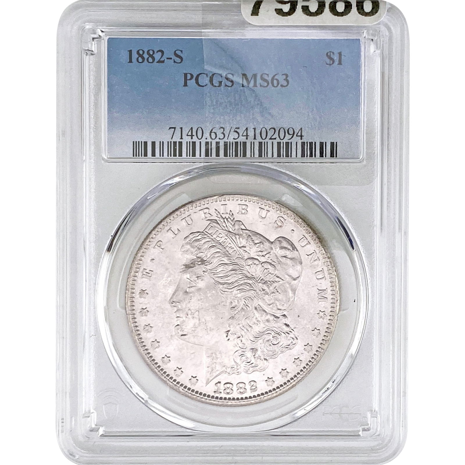 1882-S Morgan Silver Dollar PCGS MS63 (1 of 2)
