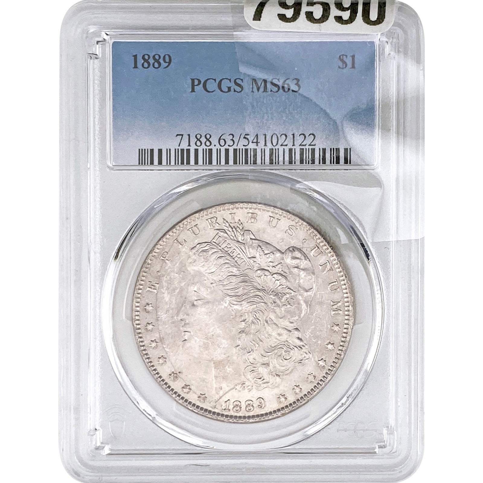 1889 Morgan Silver Dollar PCGS MS63 (1 of 2)