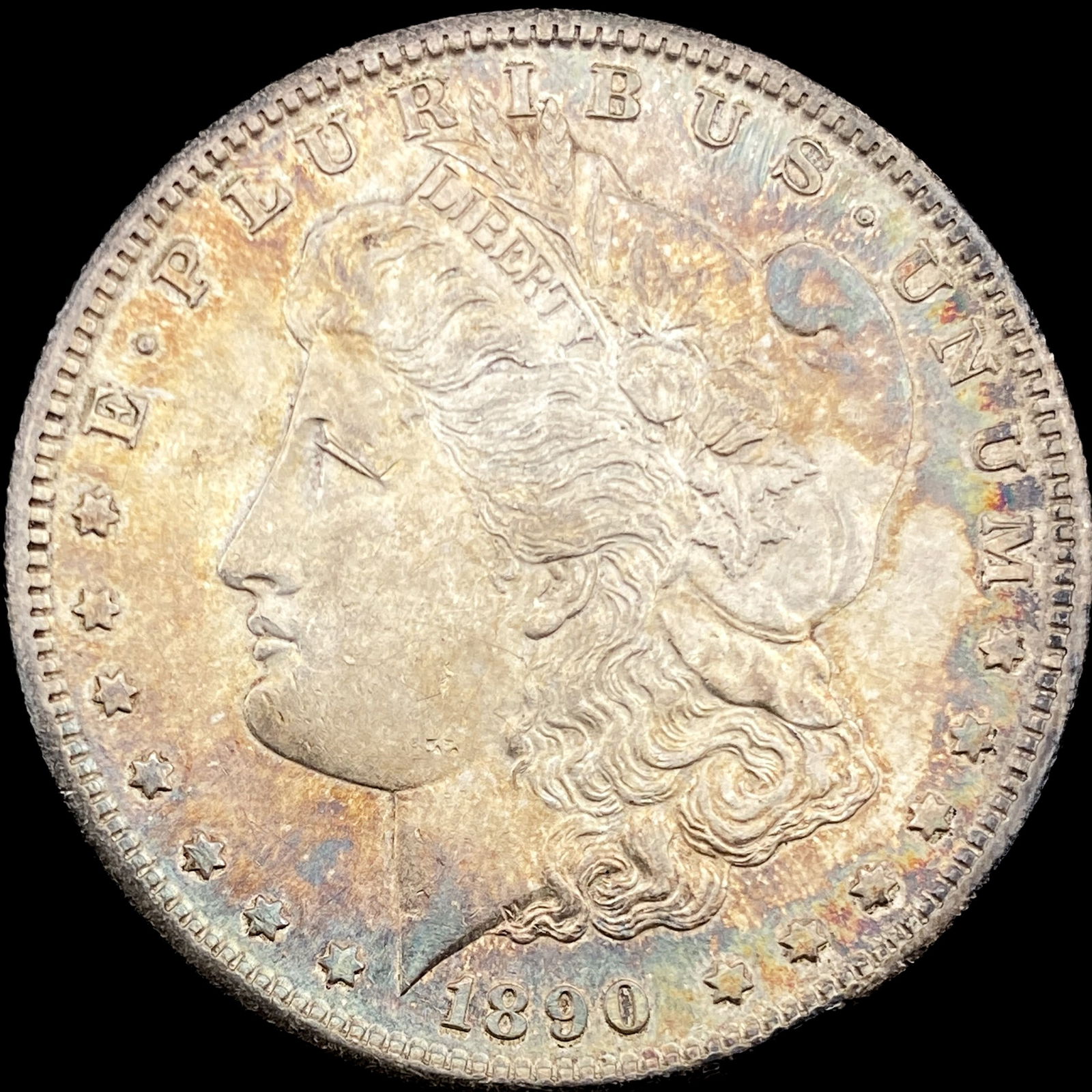 1890-S Morgan Silver Dollar GEM BU (1 of 2)
