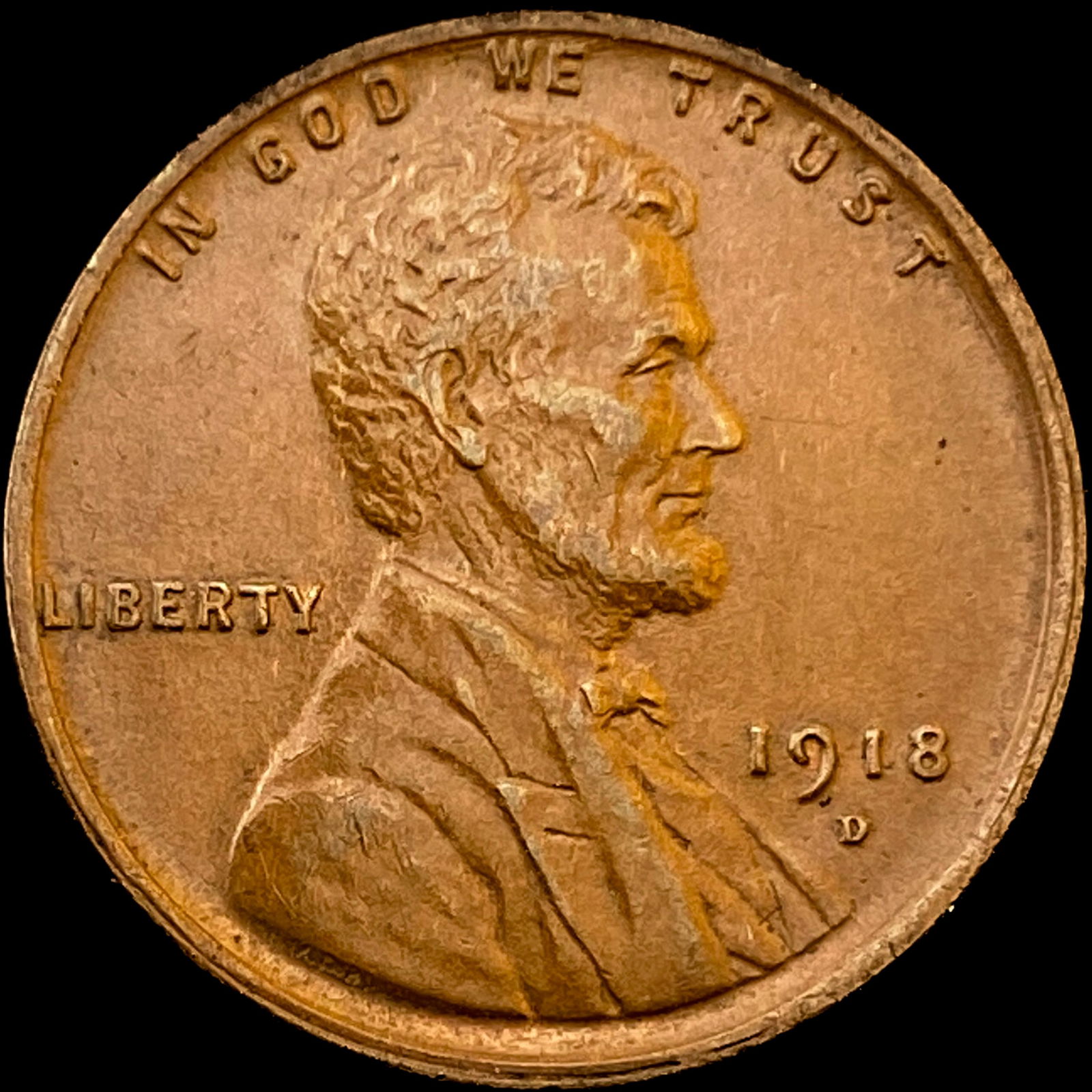 1918-D Lincoln Wheat Cent UNCIRCULATED (1 of 2)